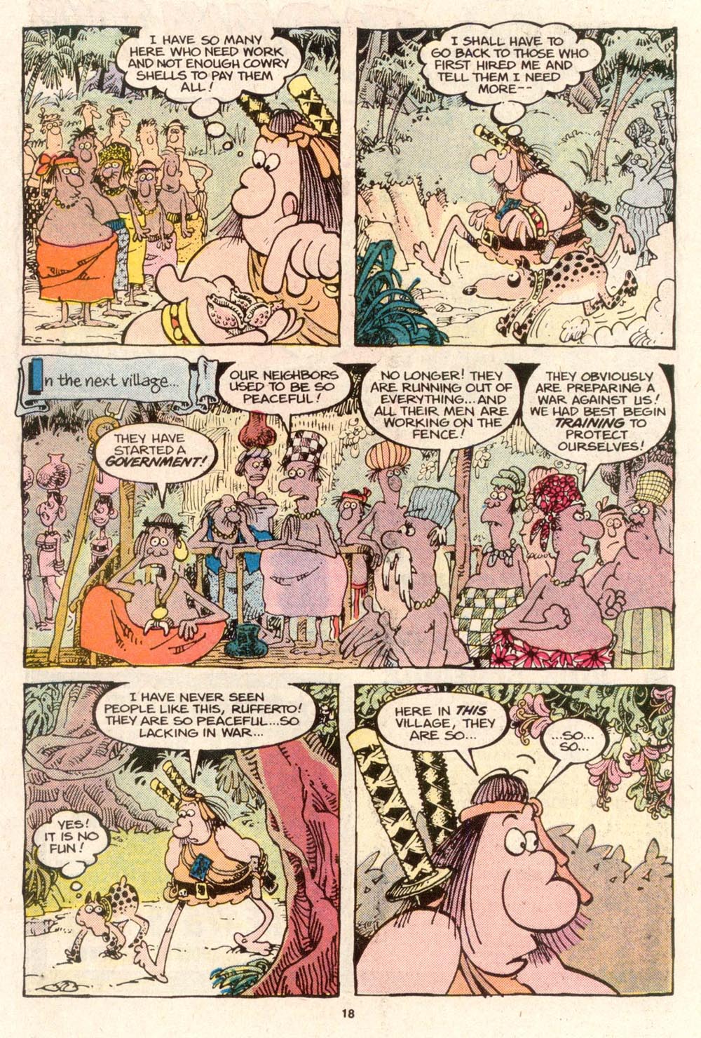 Read online Sergio Aragonés Groo the Wanderer comic -  Issue #55 - 18