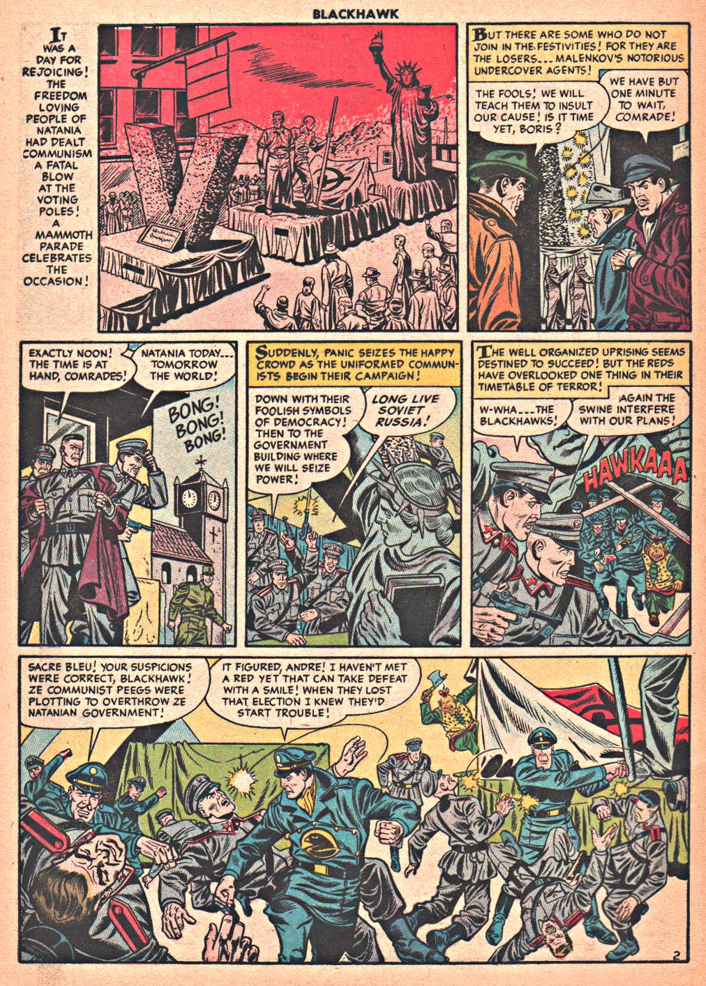 Read online Blackhawk (1957) comic -  Issue #83 - 4