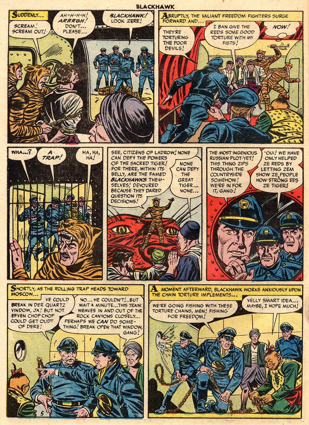 Read online Blackhawk (1957) comic -  Issue #71 - 30