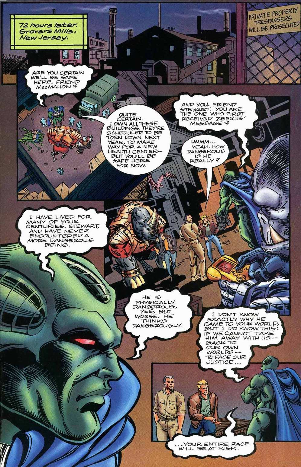 Read online Leonard Nimoy's Primortals (1995) comic -  Issue #11 - 16