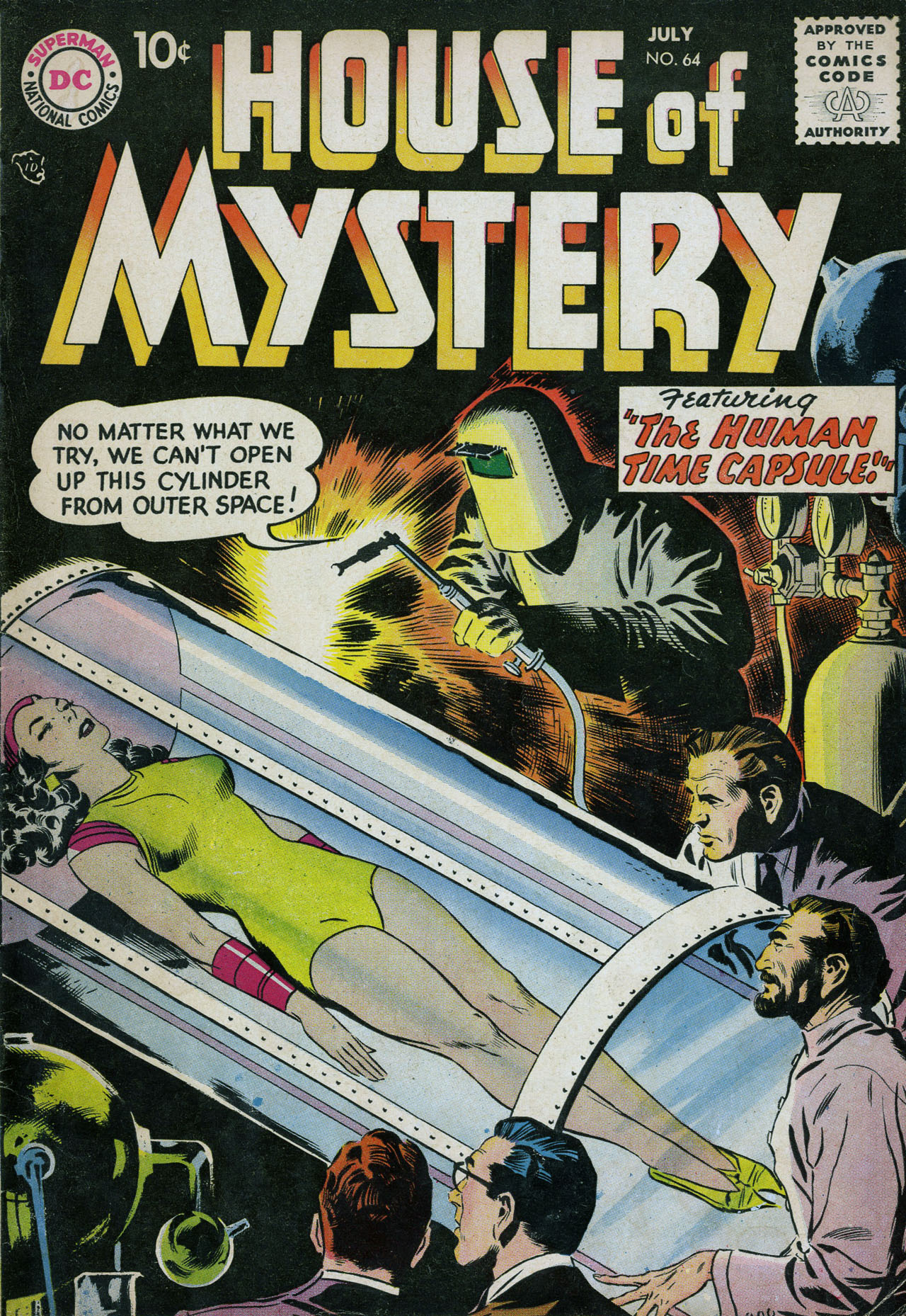 Read online House of Mystery (1951) comic -  Issue #64 - 1