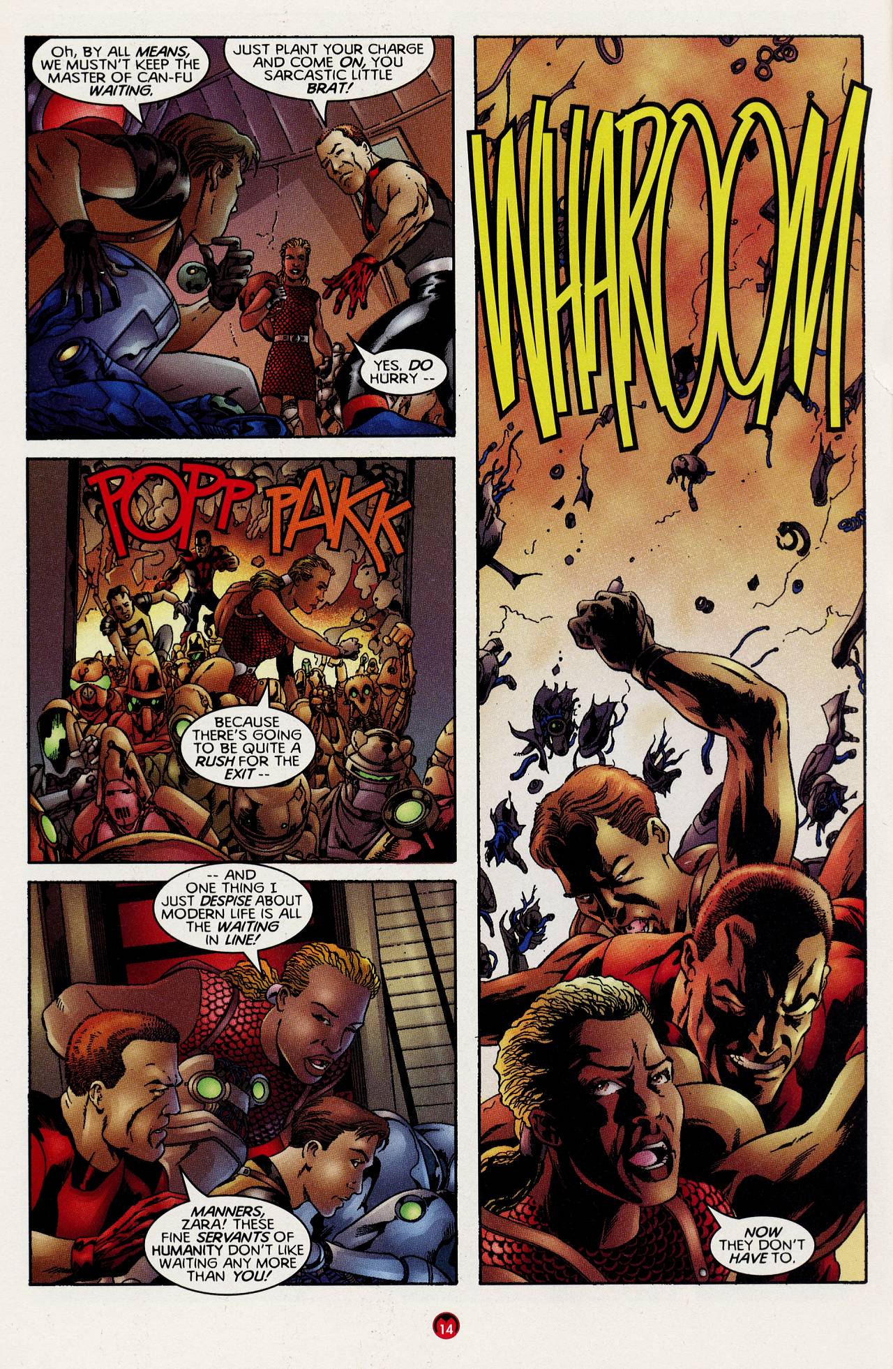 Read online Magnus Robot Fighter (1997) comic -  Issue #1 - 13