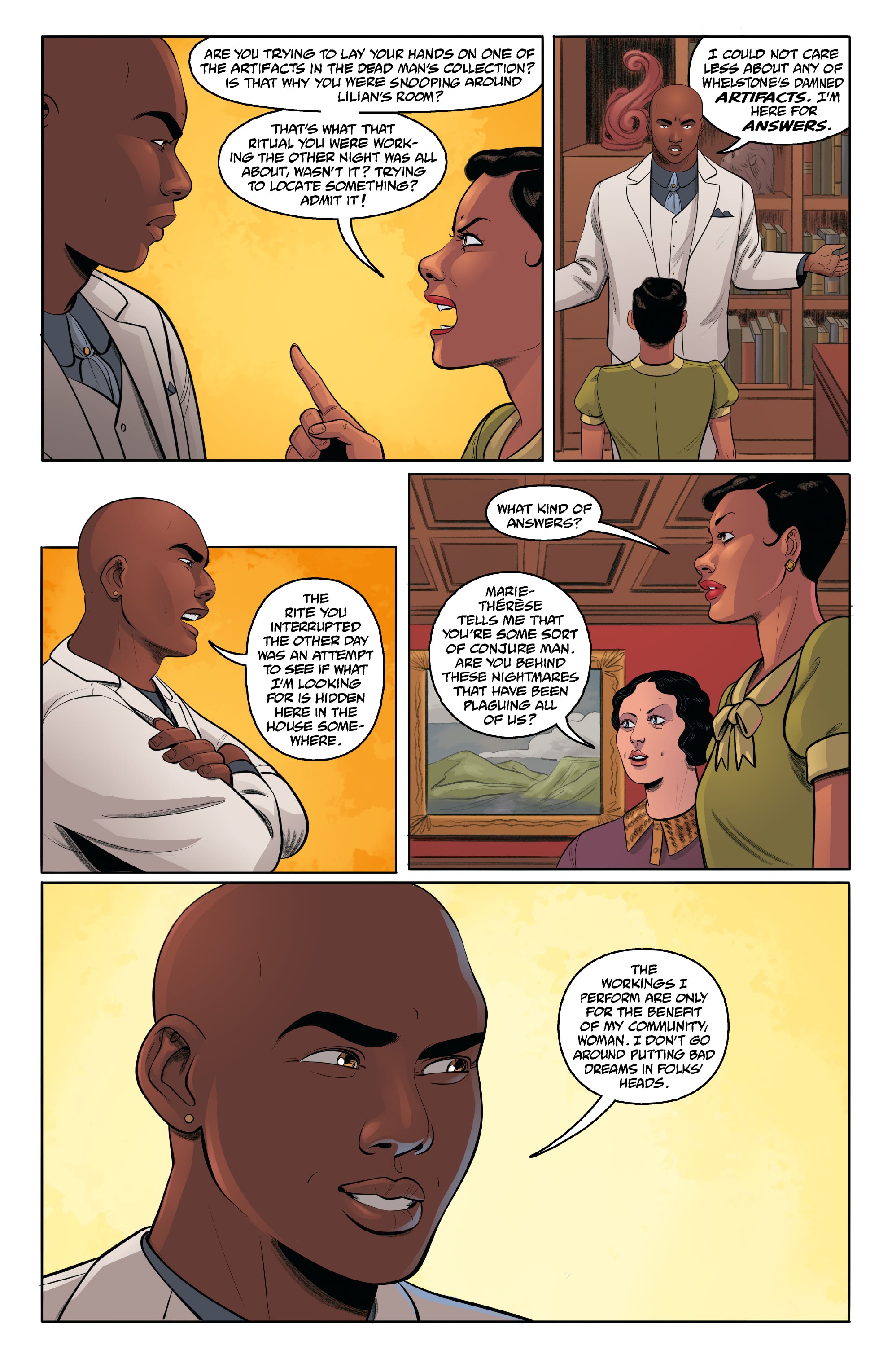 Read online The House of Lost Horizons: A Sarah Jewell Mystery comic -  Issue #4 - 12