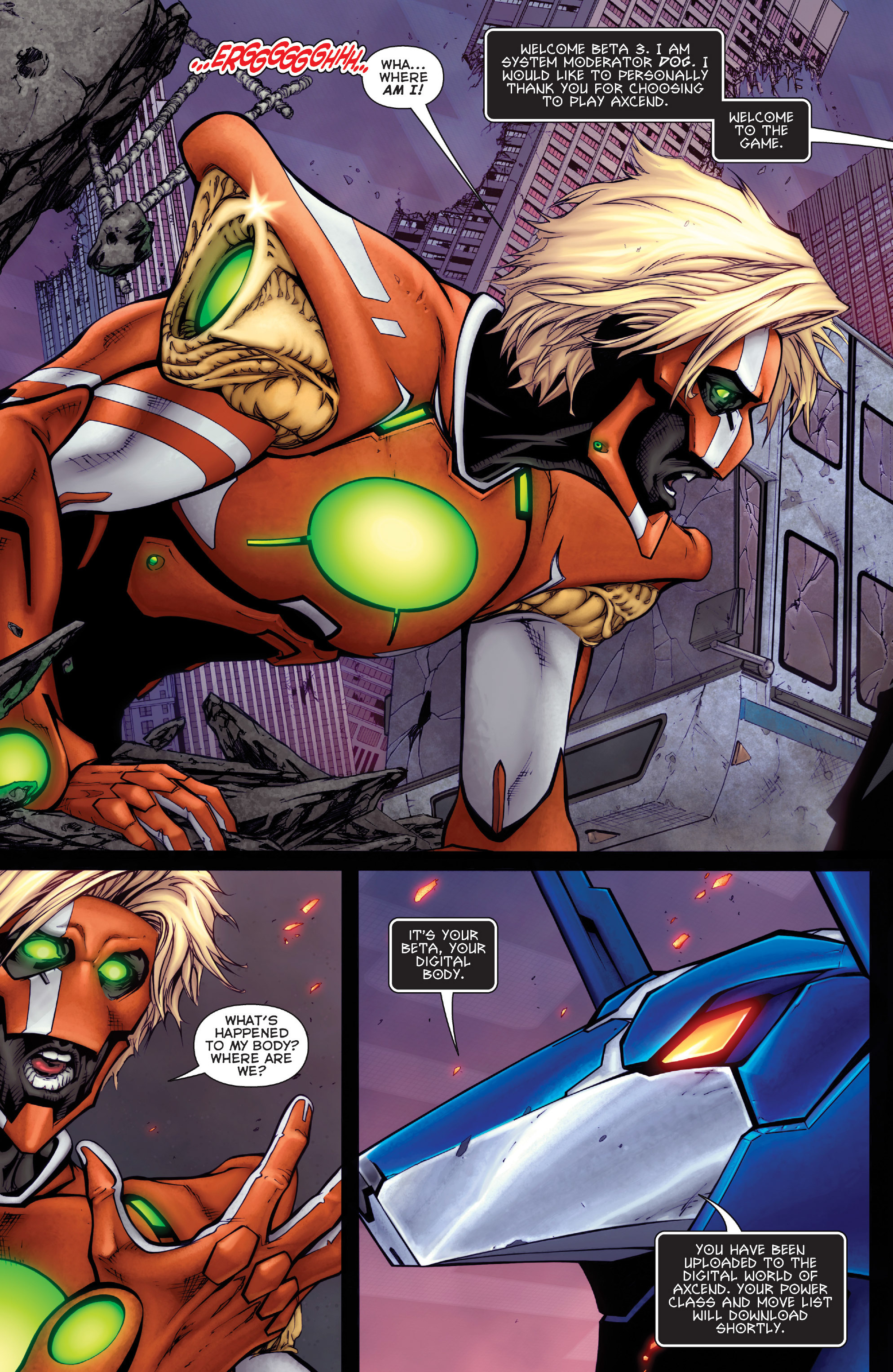 Read online Axcend comic -  Issue #1 - 9