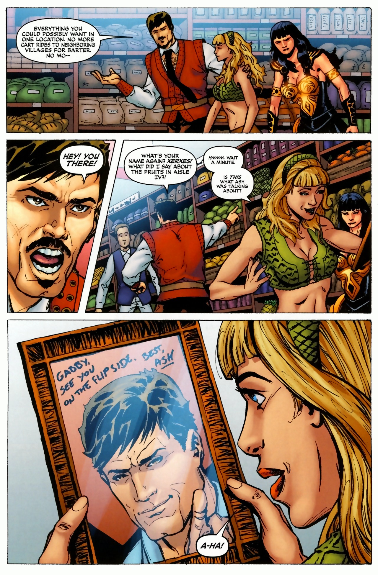 Read online Xena / Army of Darkness: What...Again?! comic -  Issue #1 - 8