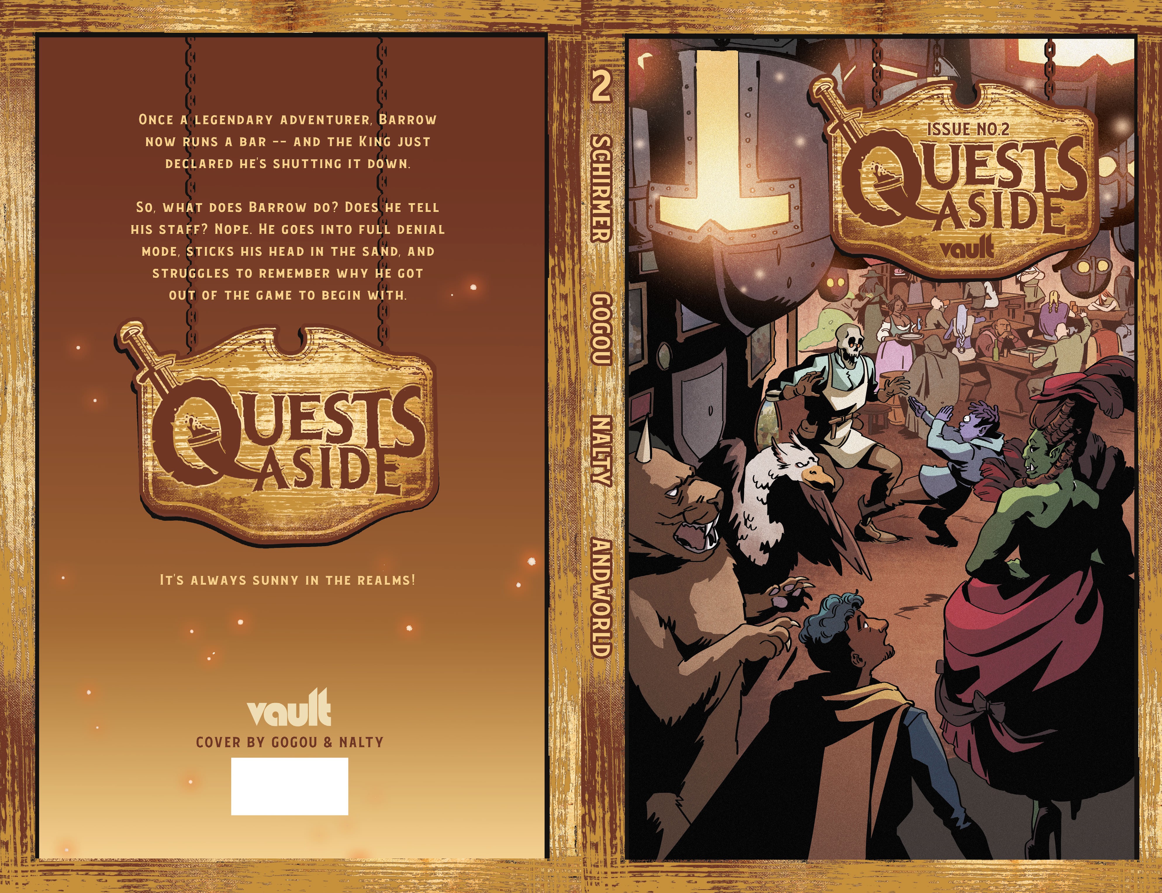 Read online Quests Aside comic -  Issue #2 - 2