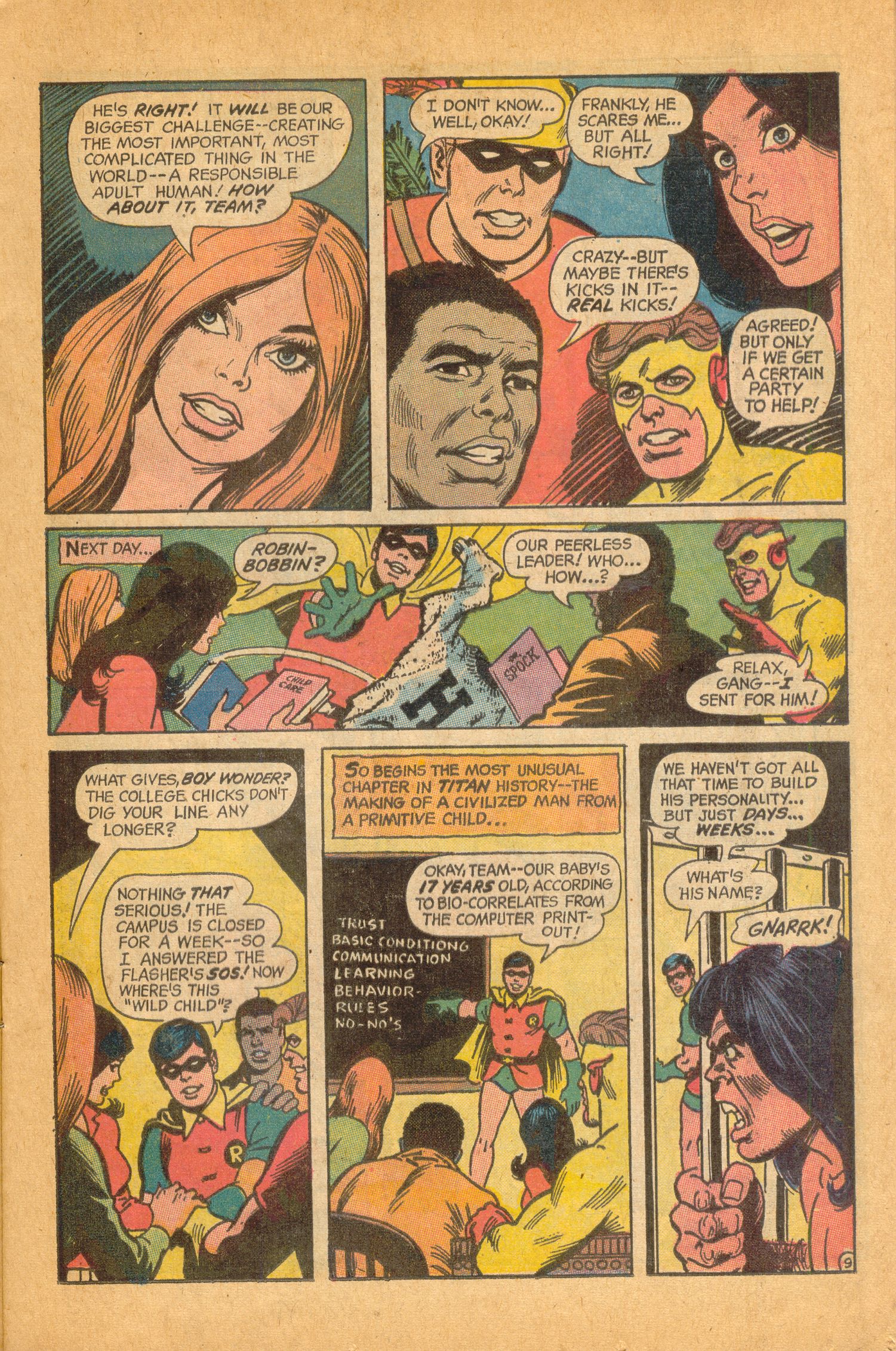 Read online Teen Titans (1966) comic -  Issue #33 - 10