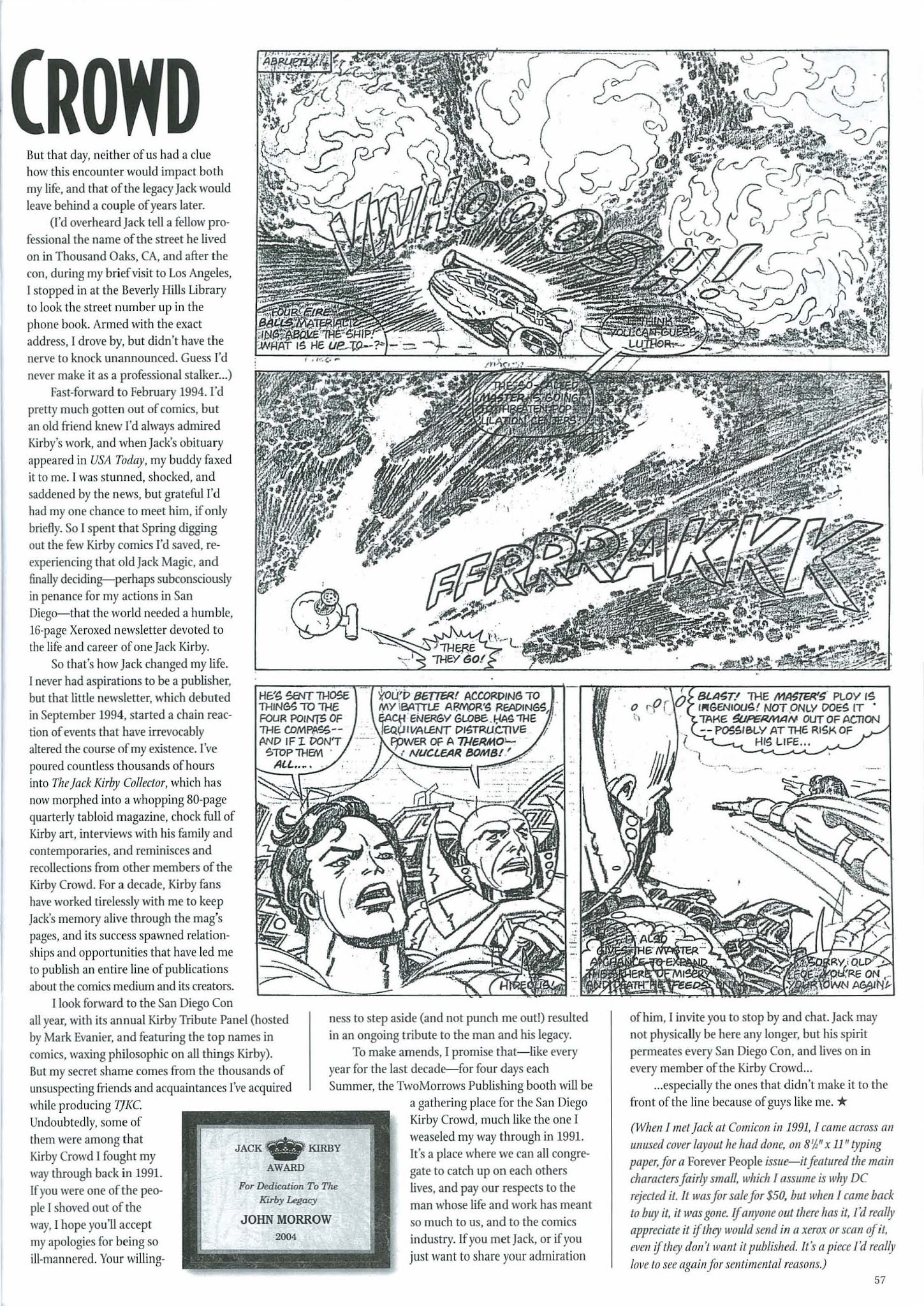 Read online The Jack Kirby Collector comic -  Issue #43 - 59