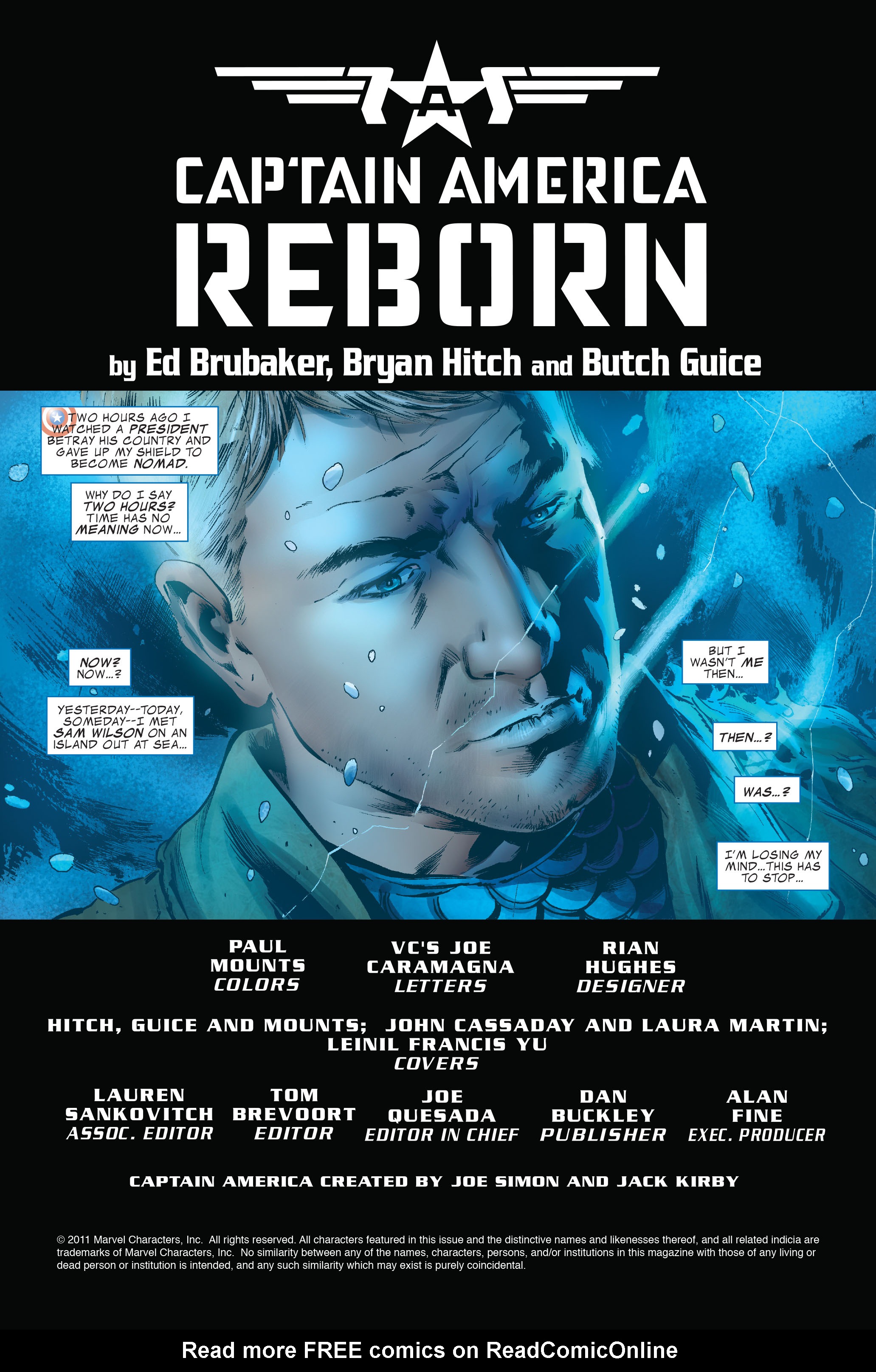 Read online Captain America: Reborn comic -  Issue #3 - 3