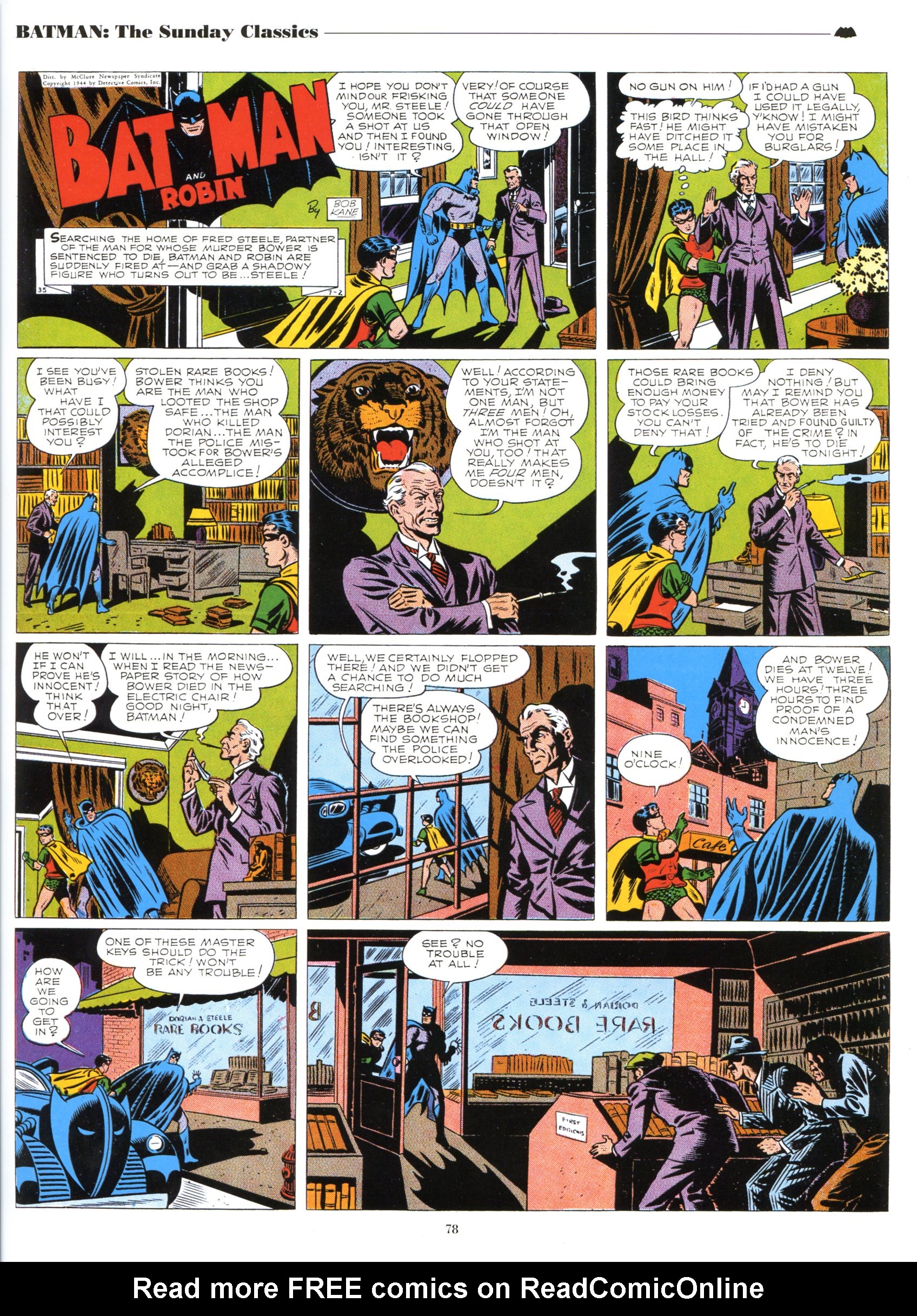 Read online Batman: The Sunday Classics comic -  Issue # TPB - 84