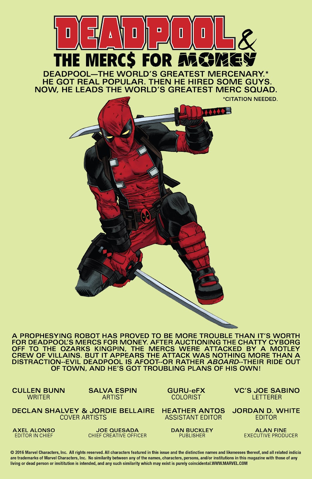 Deadpool & the Mercs For Money issue 5 - Page 4