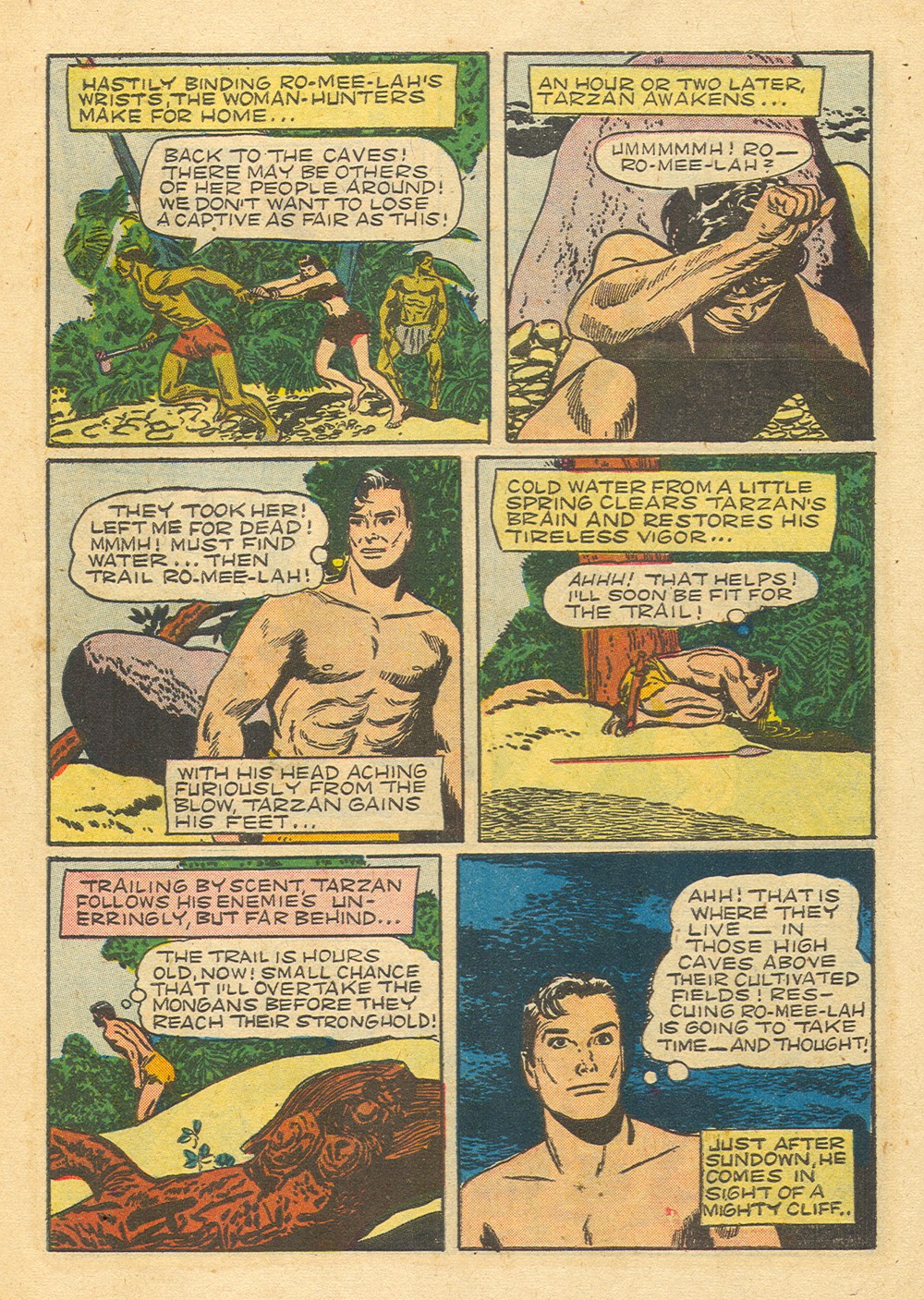 Read online Tarzan (1948) comic -  Issue #39 - 14