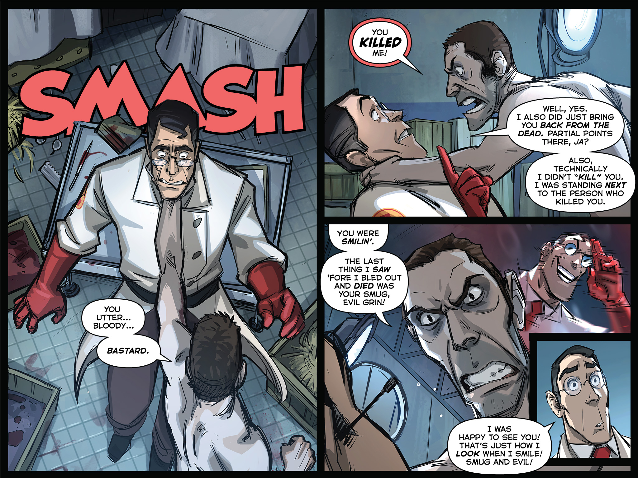 Read online Team Fortress 2 comic -  Issue #5 - 67