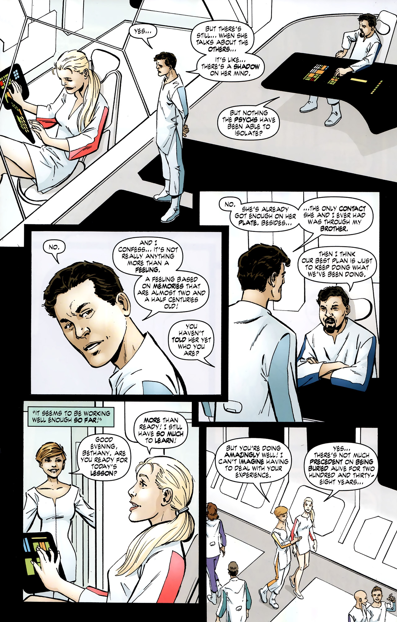 Read online John Byrne's Next Men (2010) comic -  Issue #4 - 21