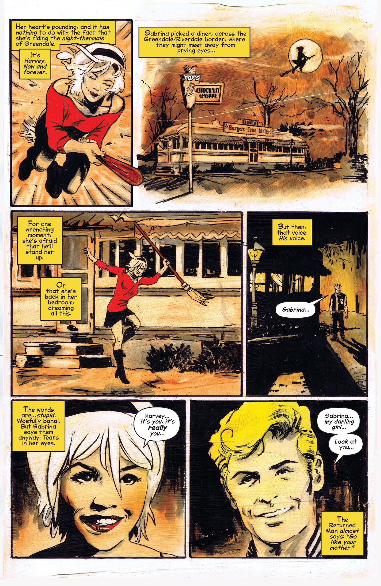 Read online Chilling Adventures of Sabrina comic -  Issue #8 - 9