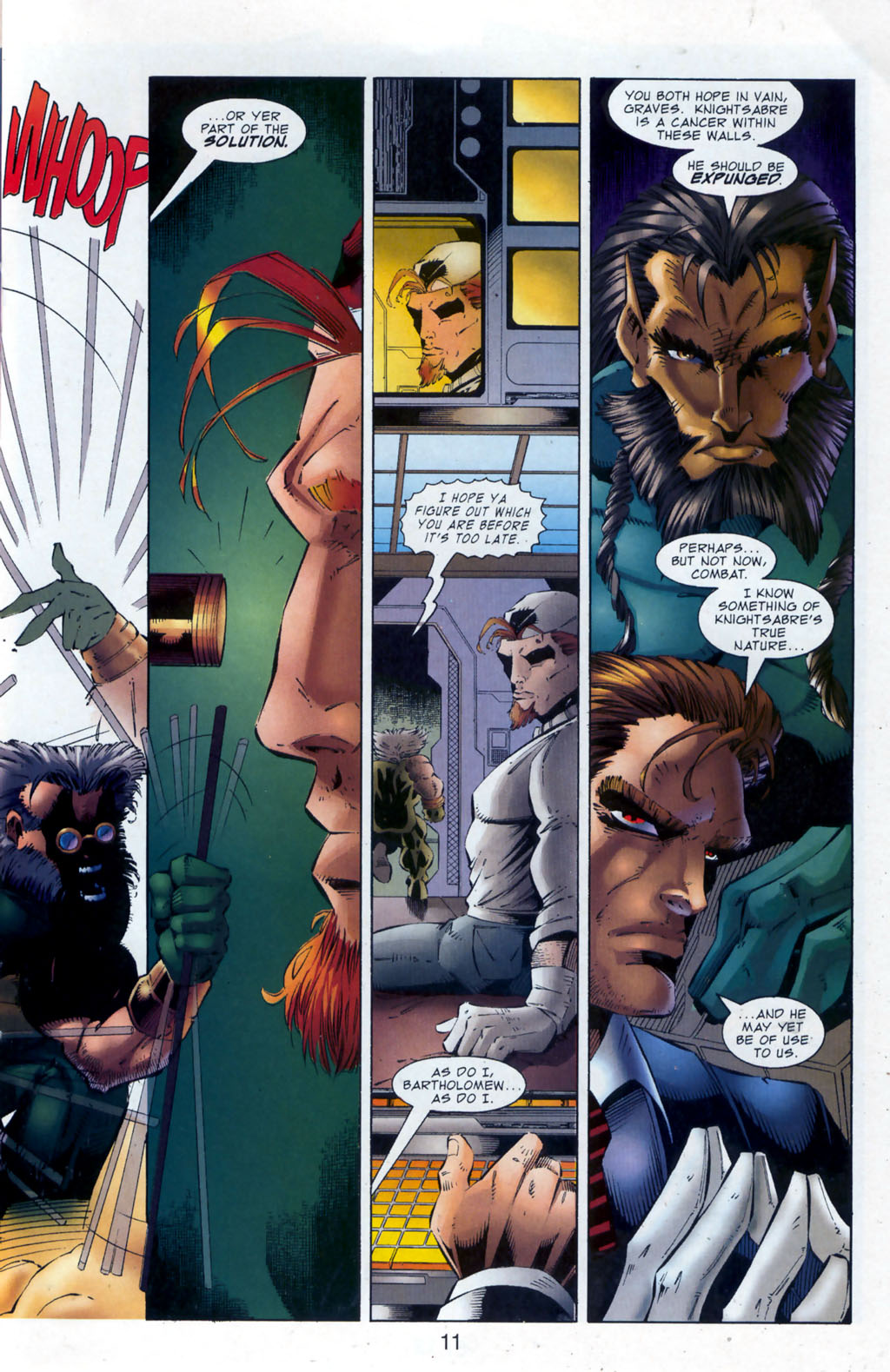 Read online Brigade (1993) comic -  Issue #16 - 18