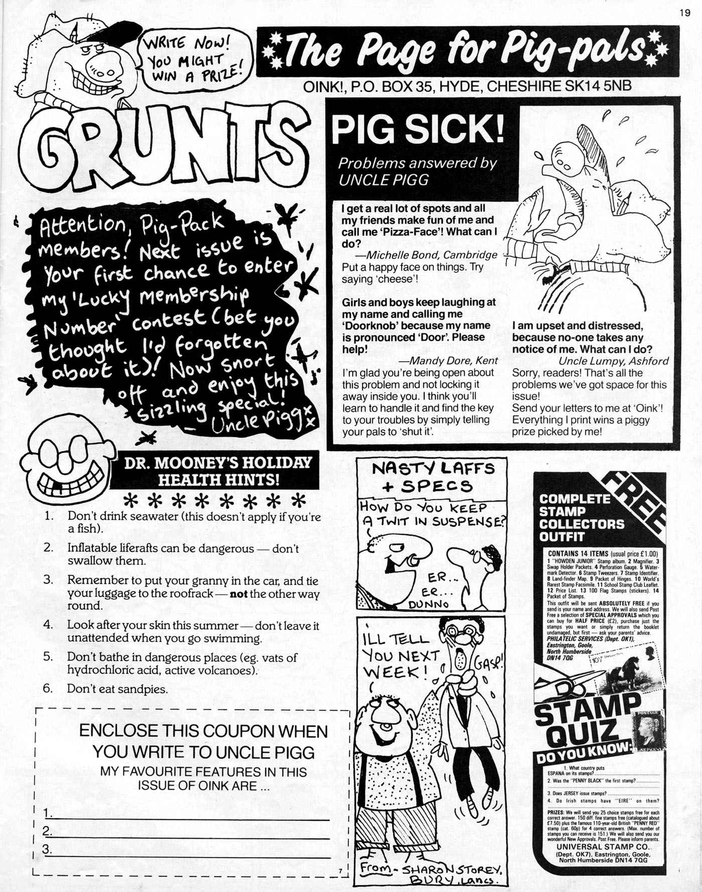Read online Oink! comic -  Issue #7 - 17