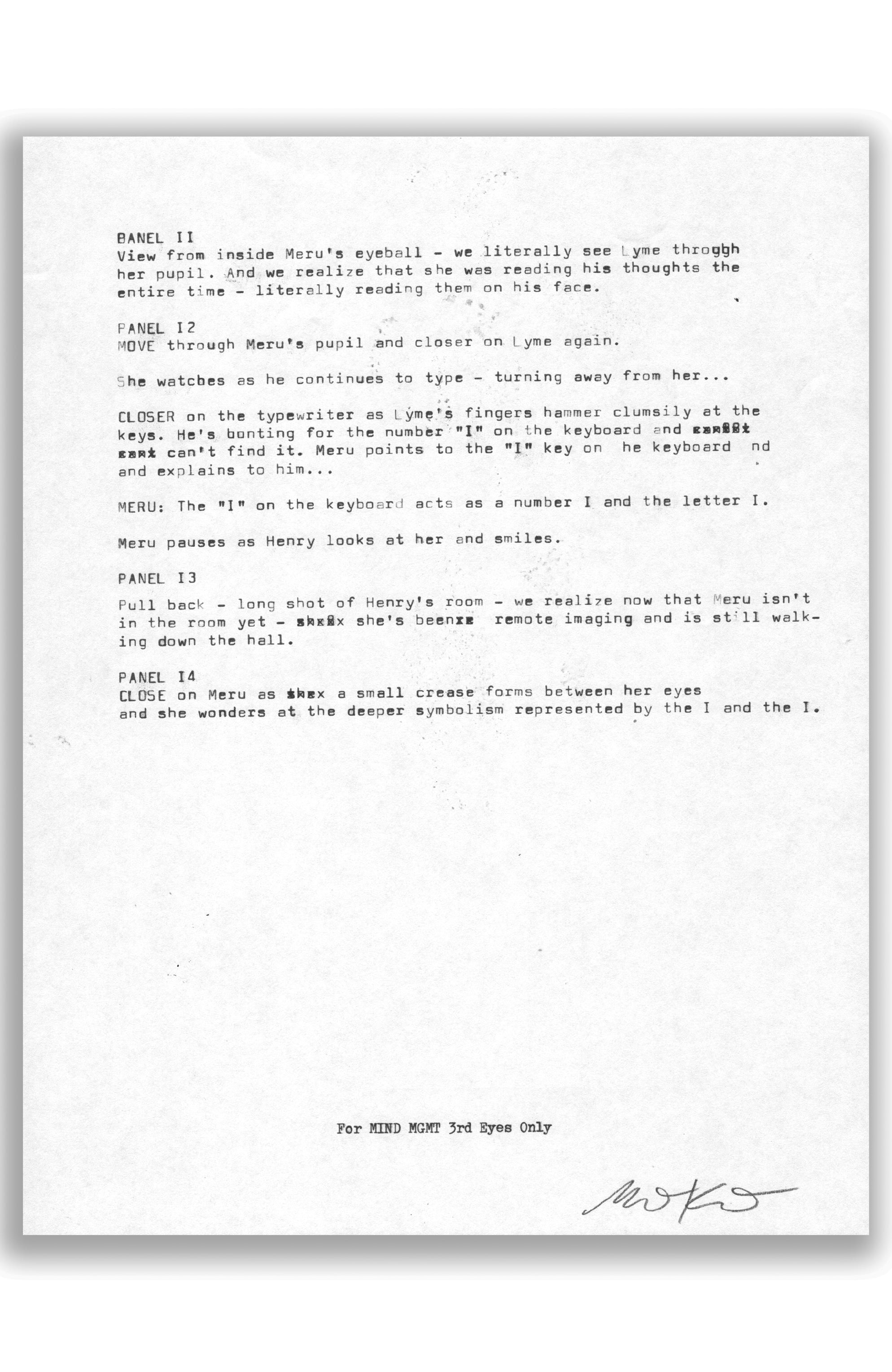 Read online Mind MGMT: Bootleg comic -  Issue #4 - 30