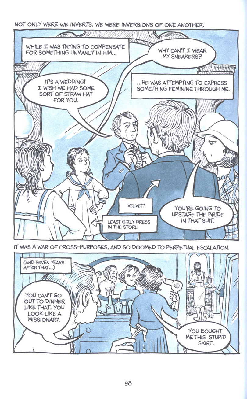 Read online Fun Home: A Family Tragicomic comic -  Issue # TPB - 105