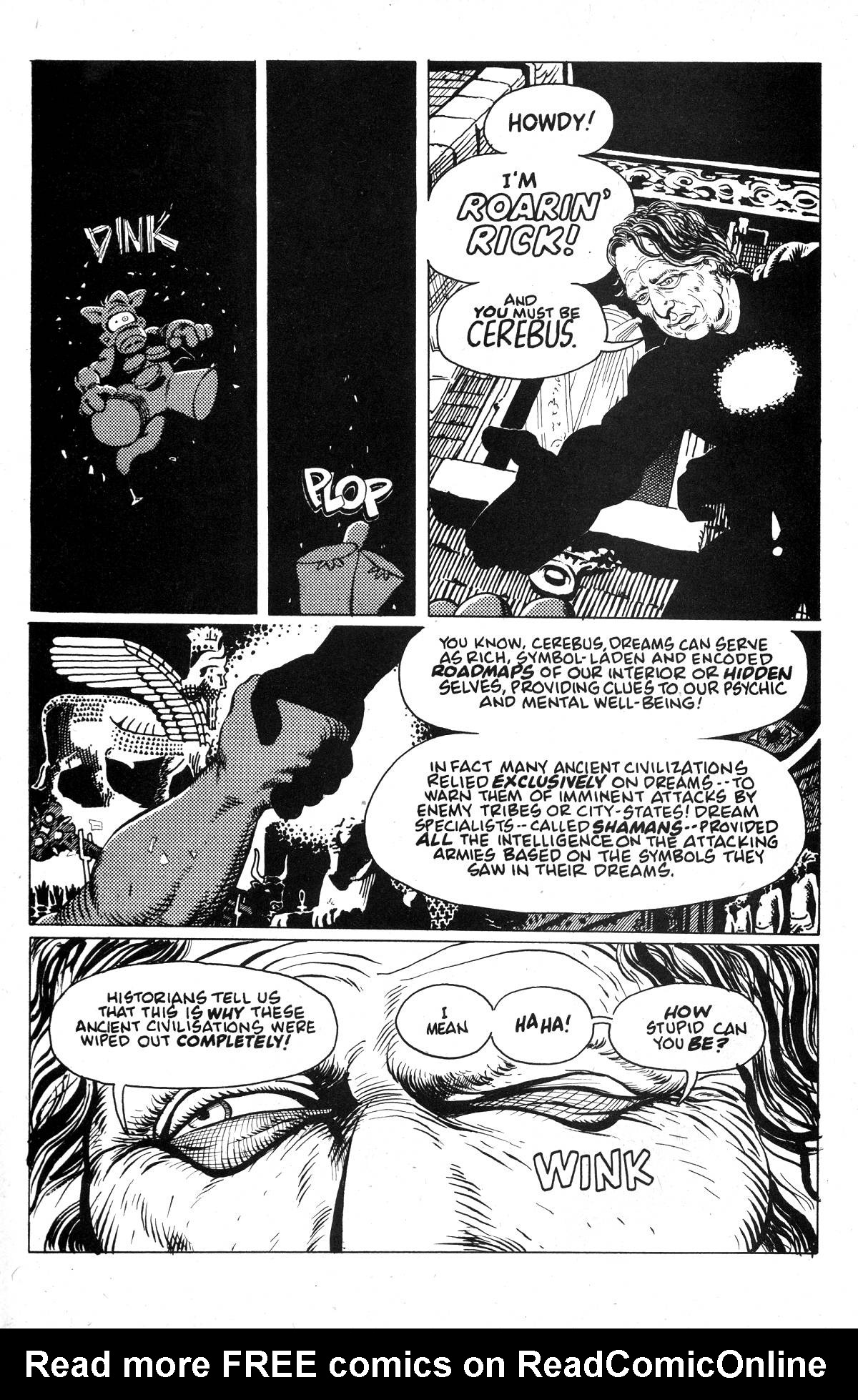 Read online Cerebus comic -  Issue #204 - 10