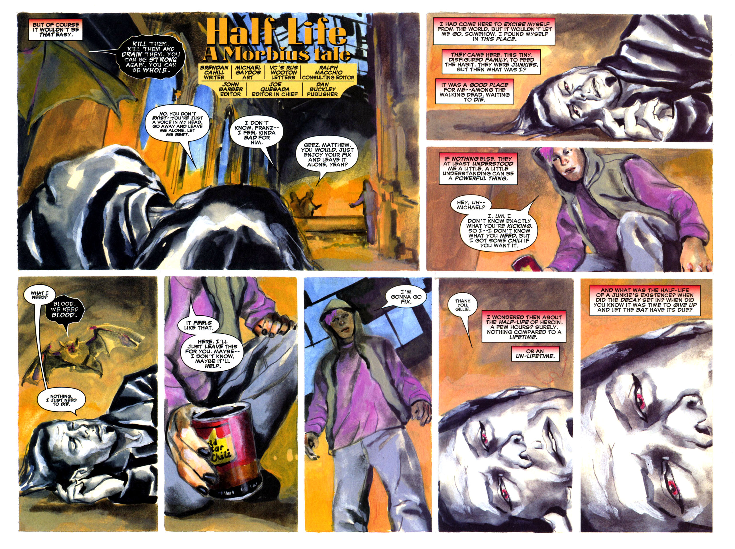 Read online Legion of Monsters: Morbius the Living Vampire comic -  Issue # Full - 3