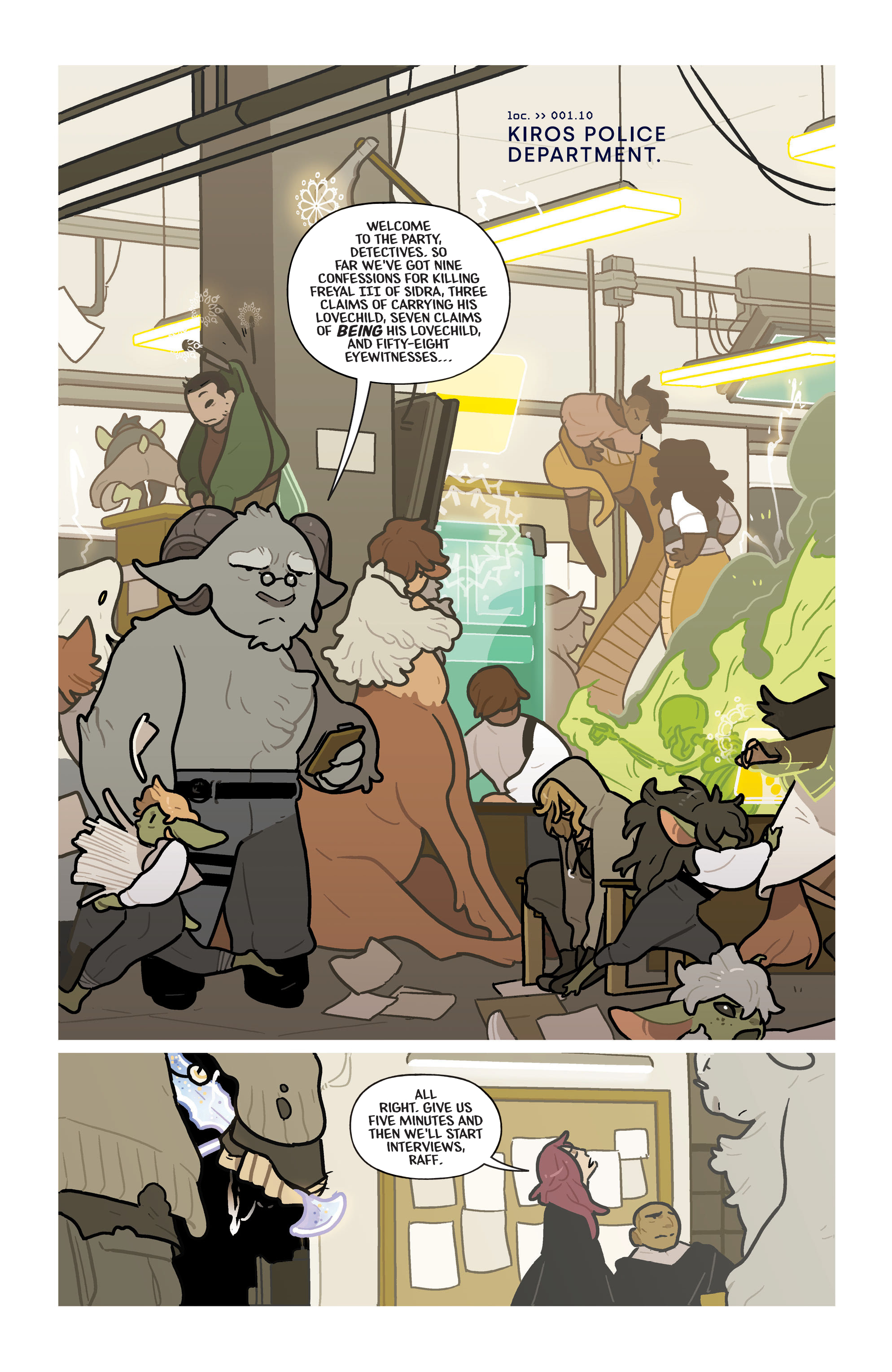 Read online Black Cloak comic -  Issue #1 - 51