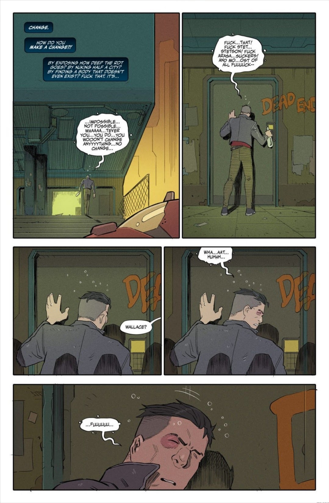 Read online Cyberpunk 2077: Where’s Johnny comic -  Issue #2 - 21