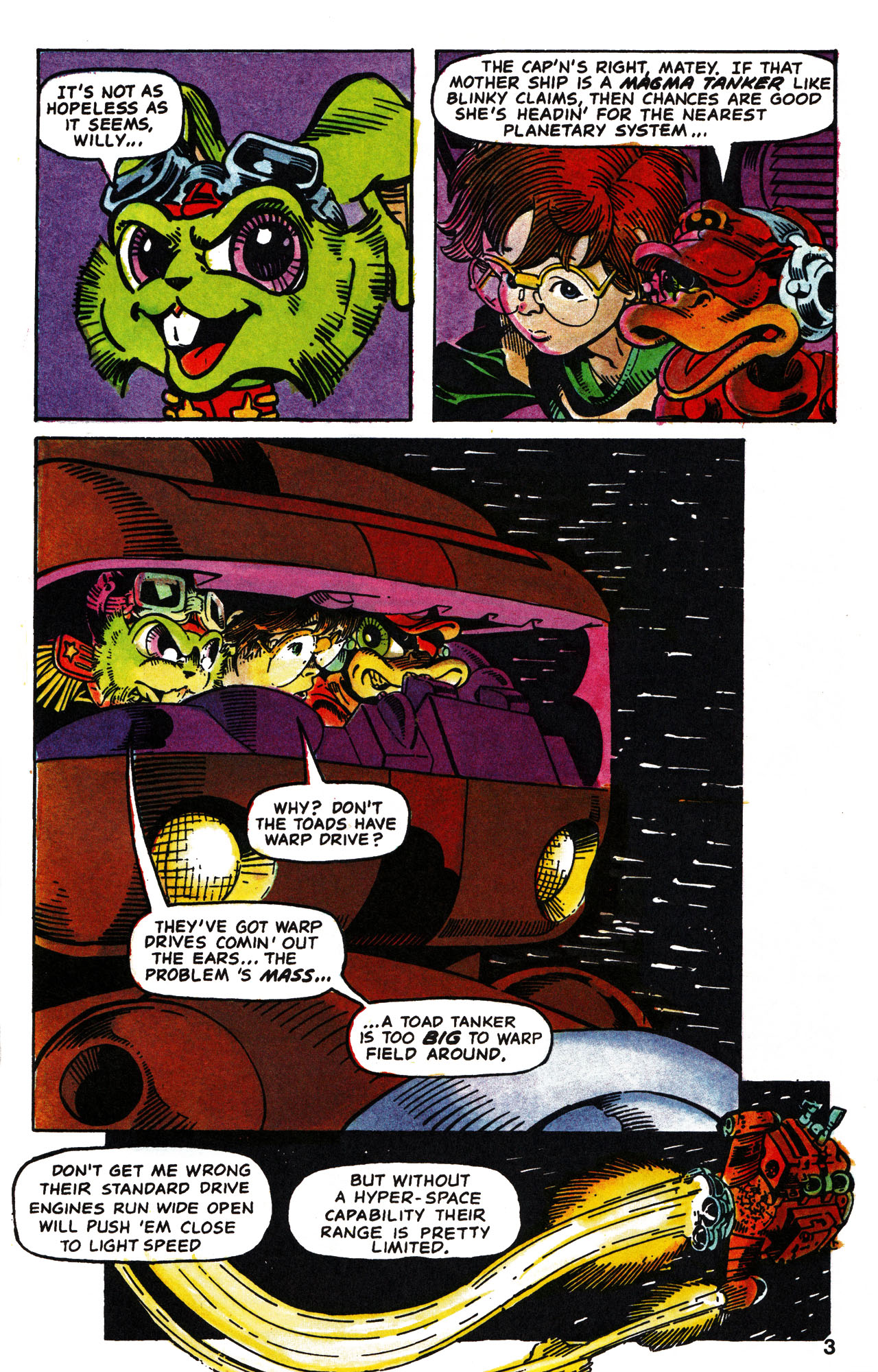 Read online Bucky O'Hare (1991) comic -  Issue #3 - 5