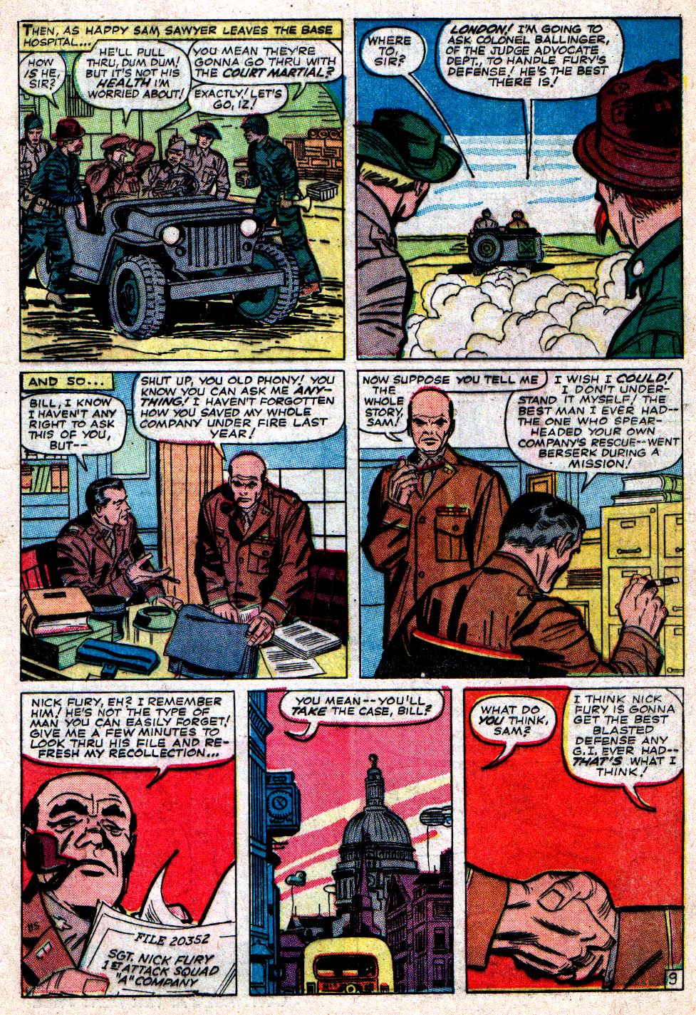 Read online Sgt. Fury comic -  Issue #7 - 13