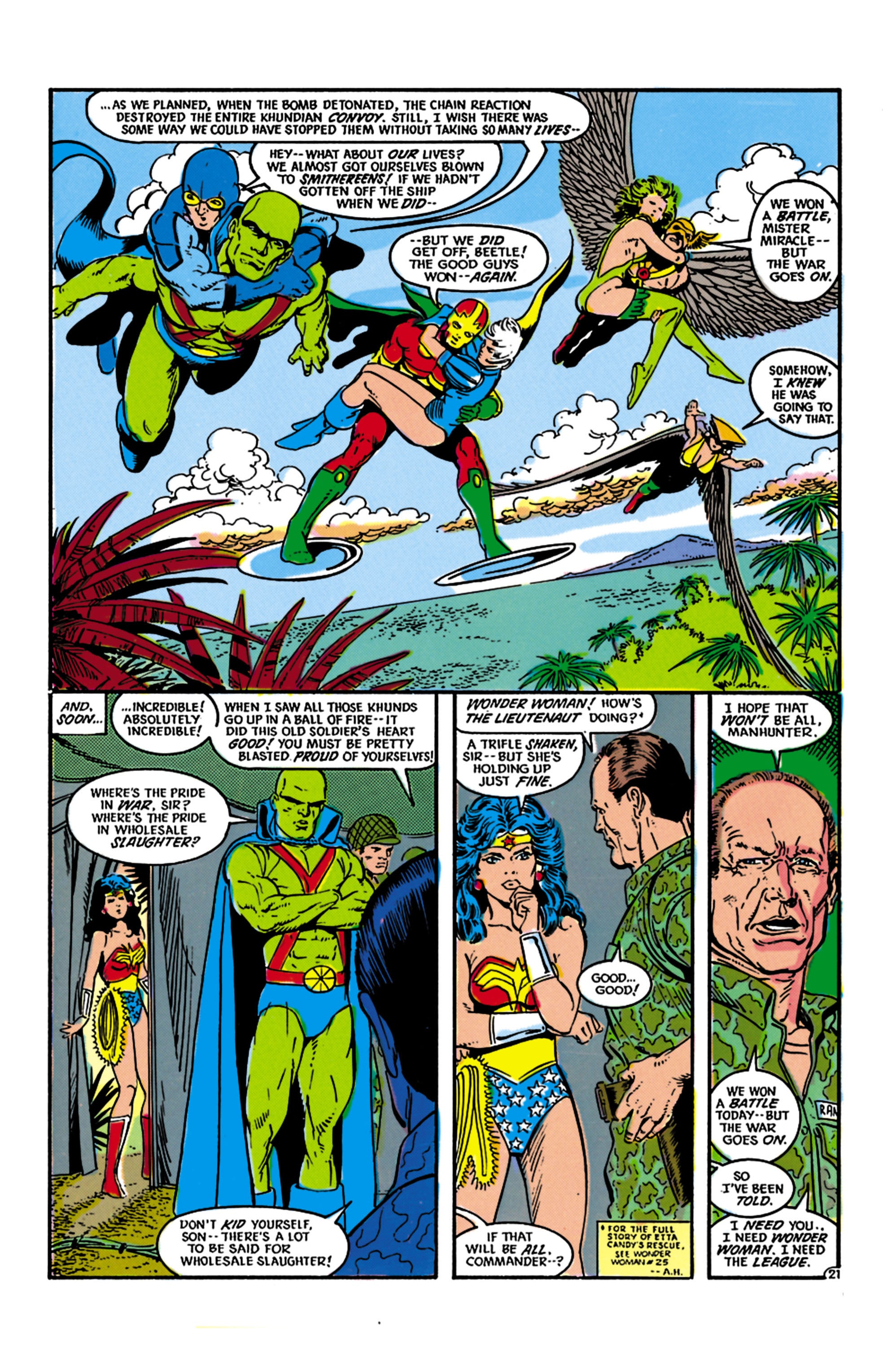 Read online Justice League International (1987) comic -  Issue #22 - 22