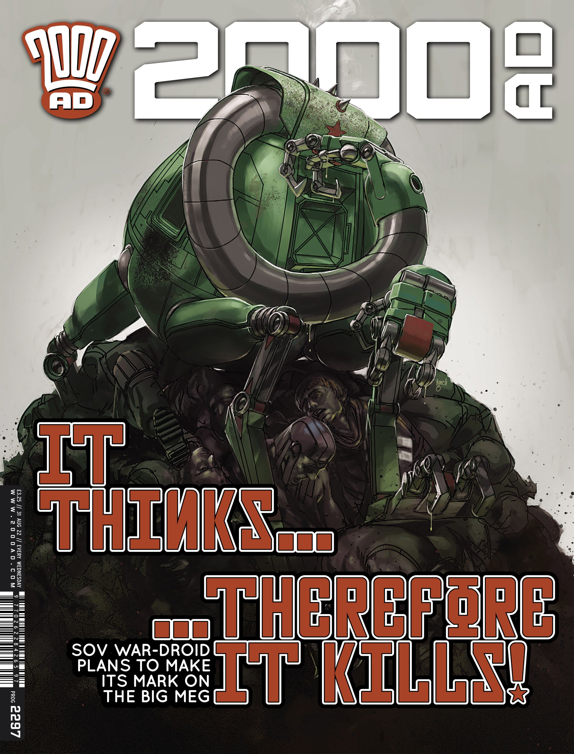 Read online 2000 AD comic -  Issue #2297 - 1