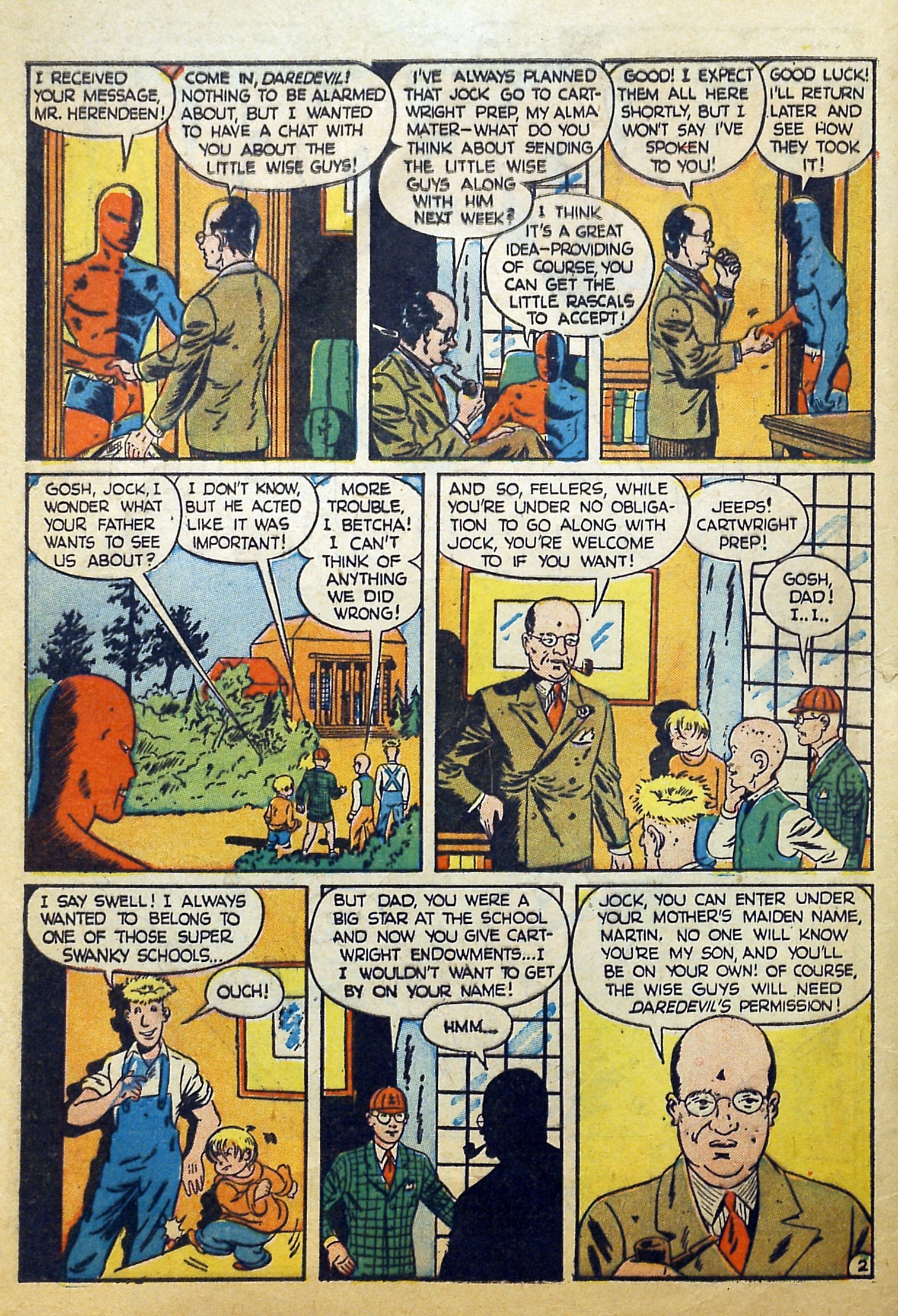 Read online Daredevil (1941) comic -  Issue #25 - 4
