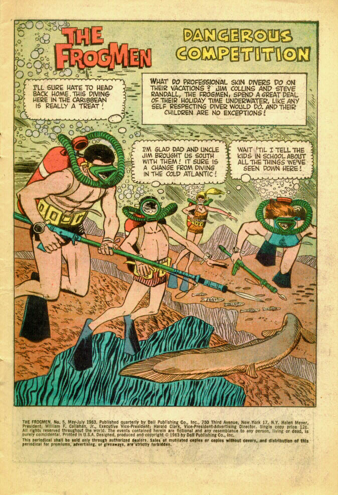 Read online The Frogmen comic -  Issue #5 - 3