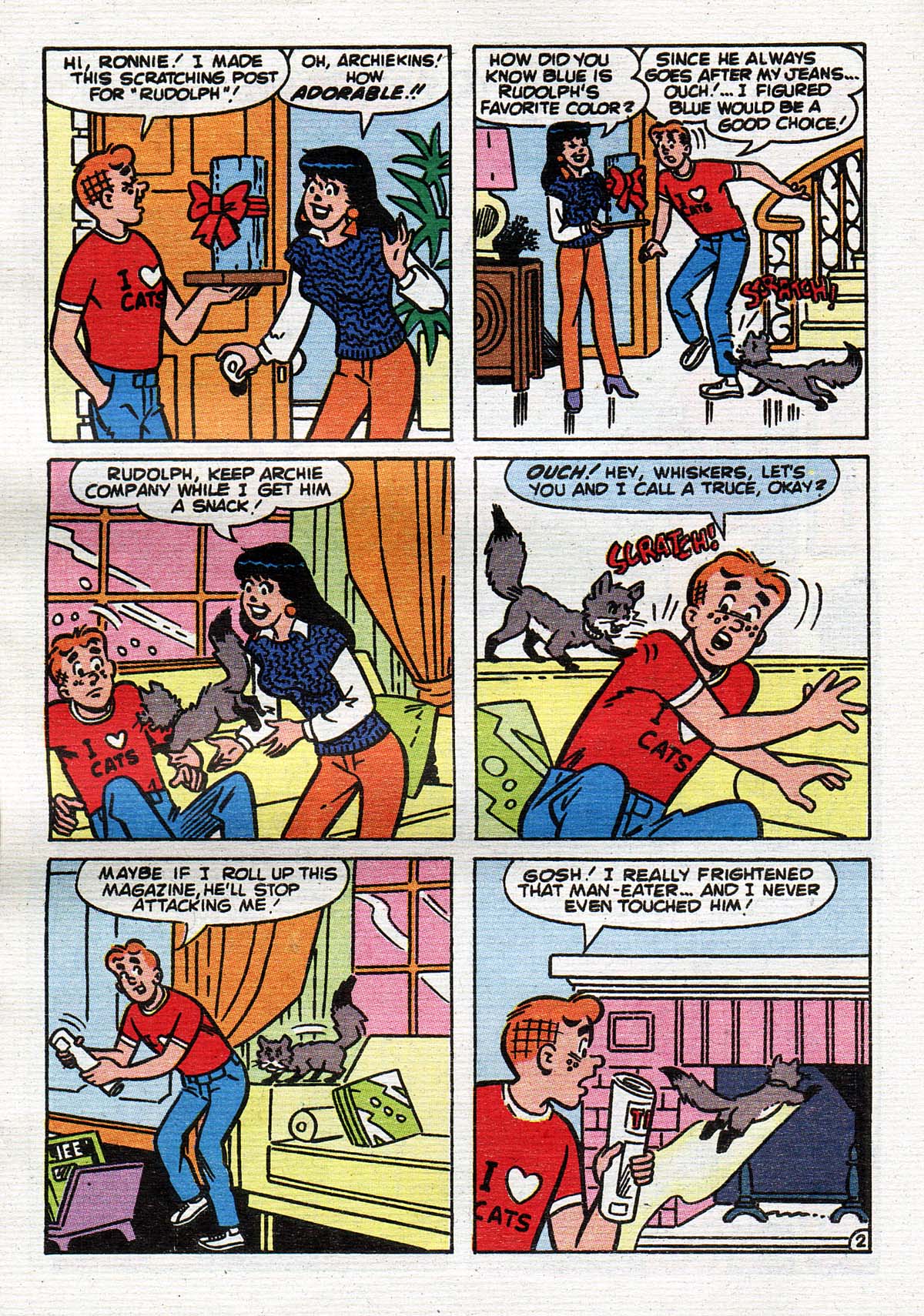 Read online Betty and Veronica Digest Magazine comic -  Issue #54 - 183