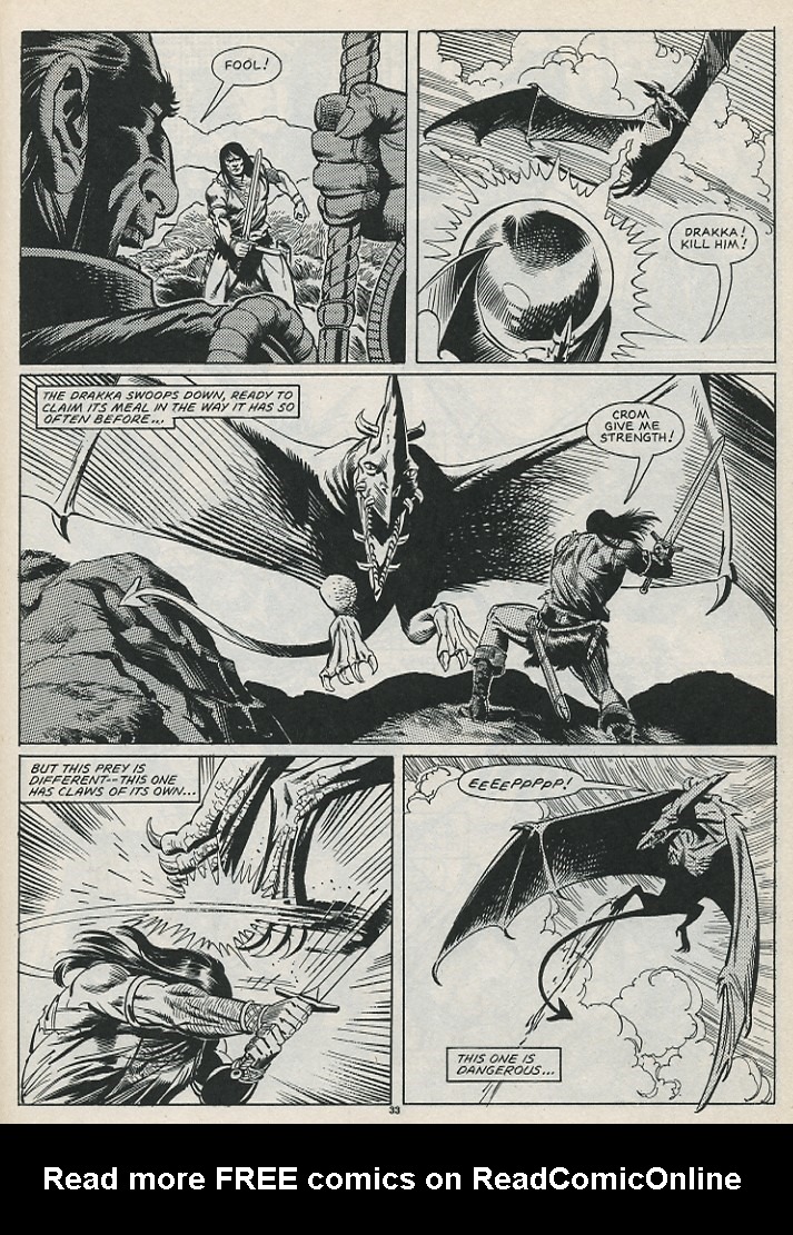 The Savage Sword Of Conan issue 188 - Page 35
