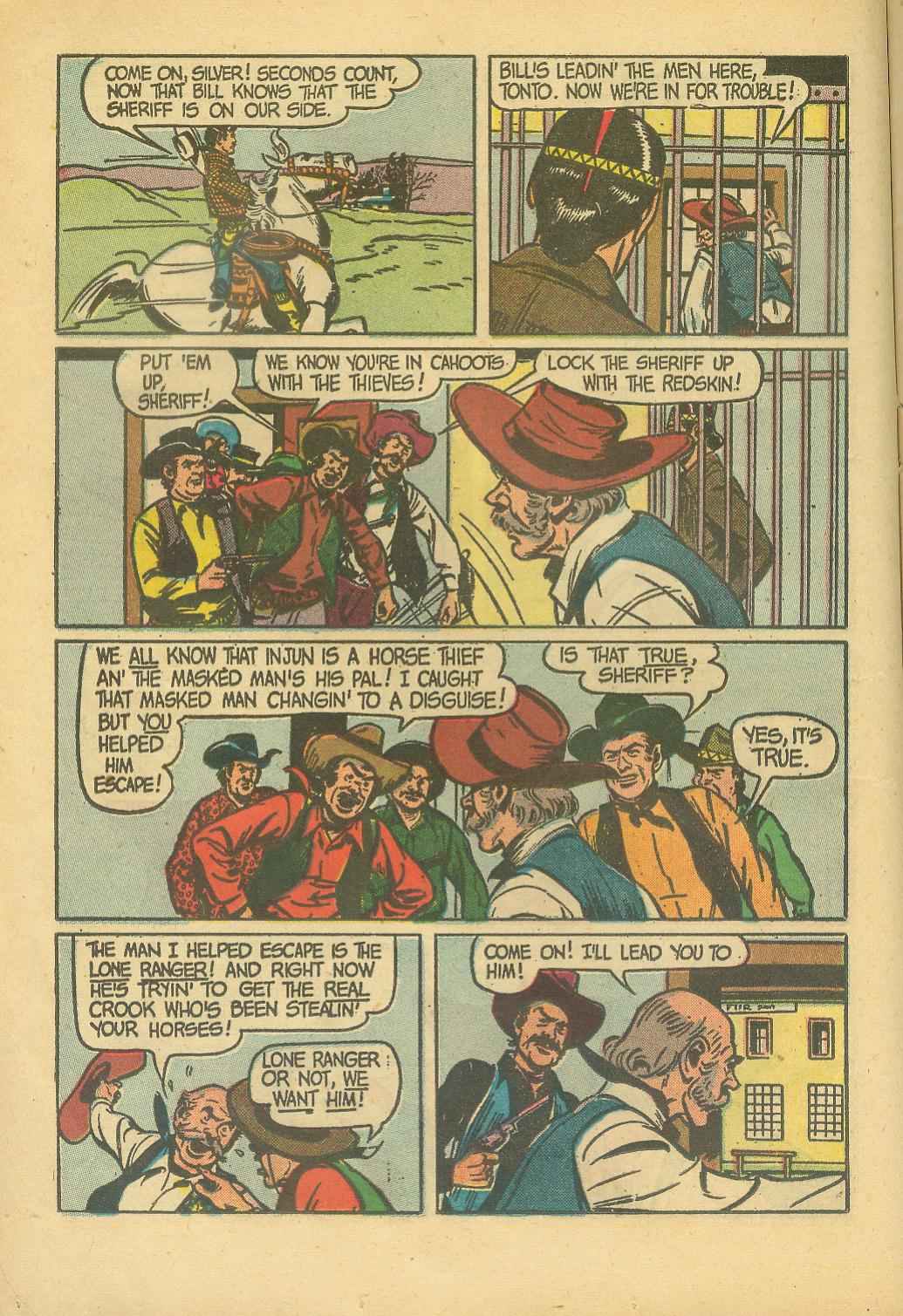 Read online The Lone Ranger (1948) comic -  Issue #25 - 22