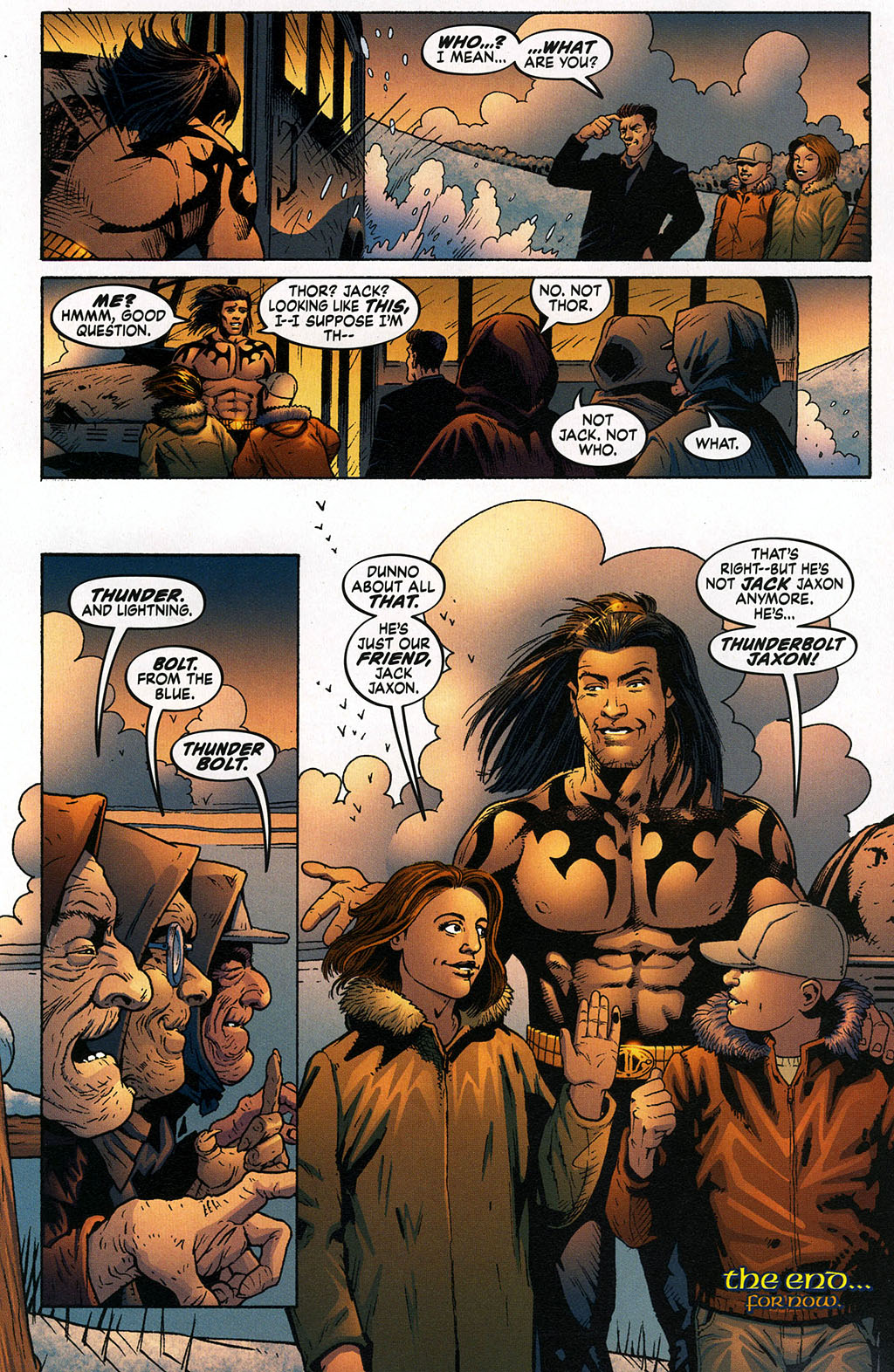 Read online Thunderbolt Jaxon comic -  Issue #5 - 21