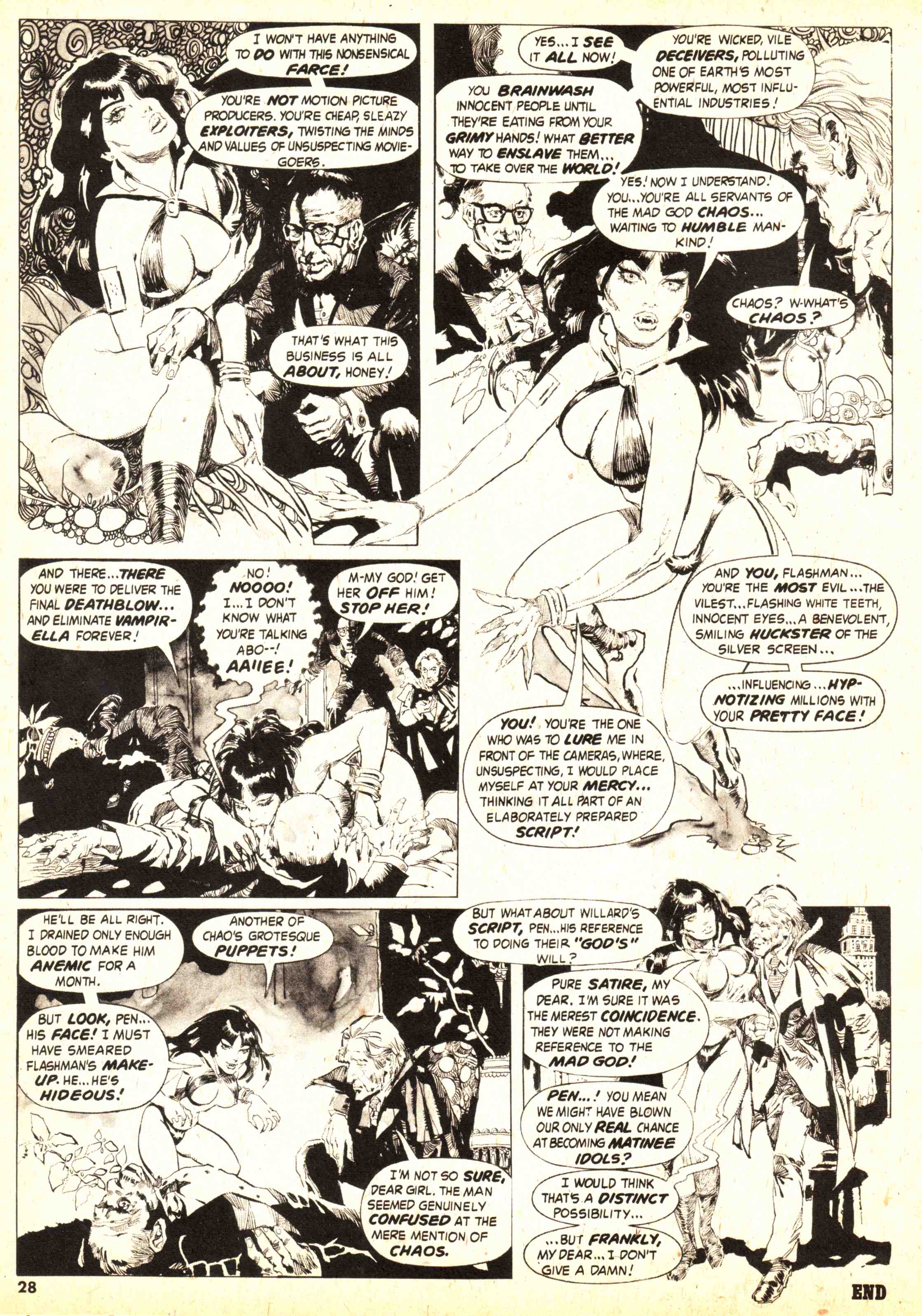Read online Vampirella (1969) comic -  Issue #52 - 28