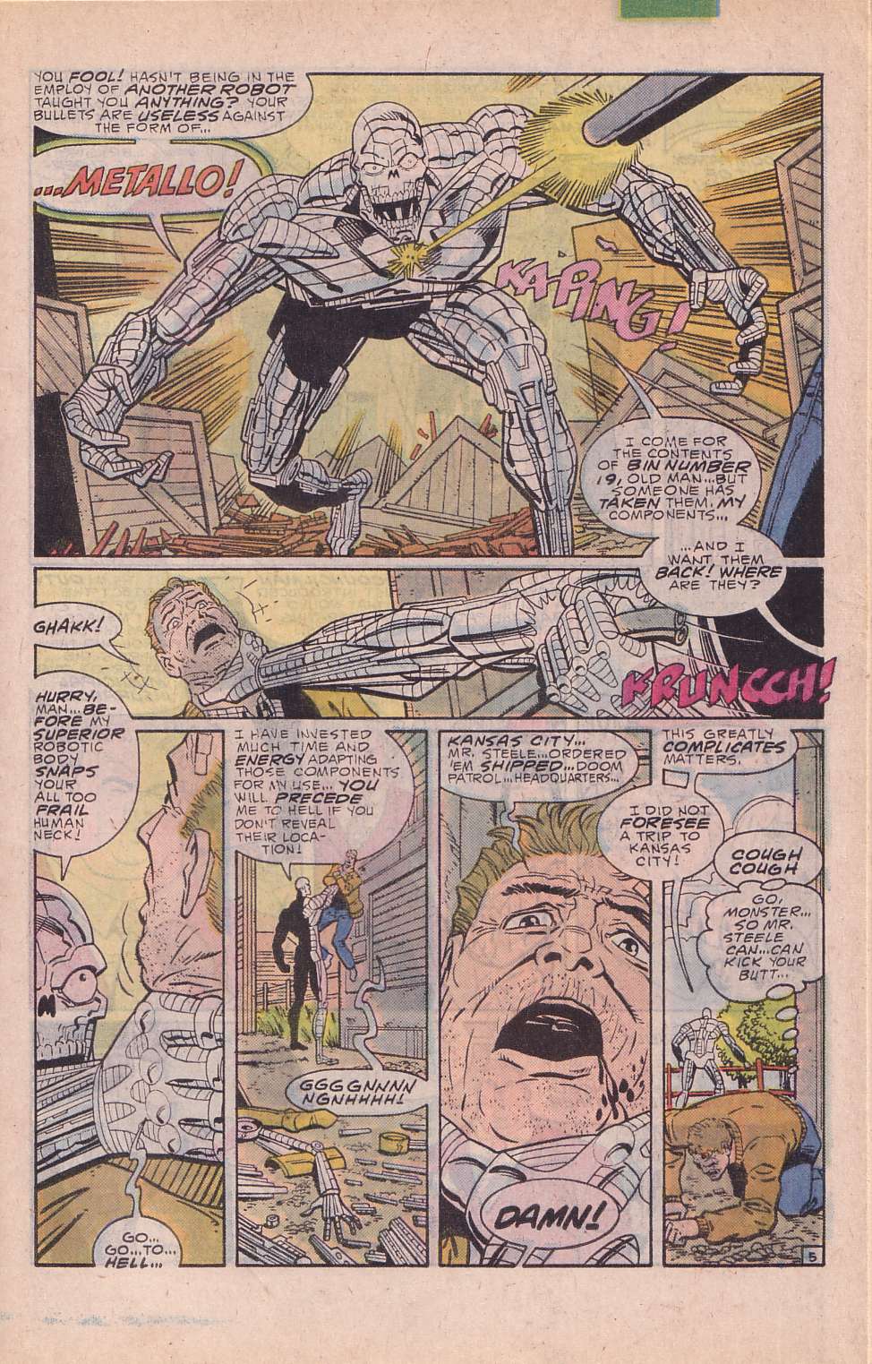 Read online Doom Patrol (1987) comic -  Issue #10 - 6