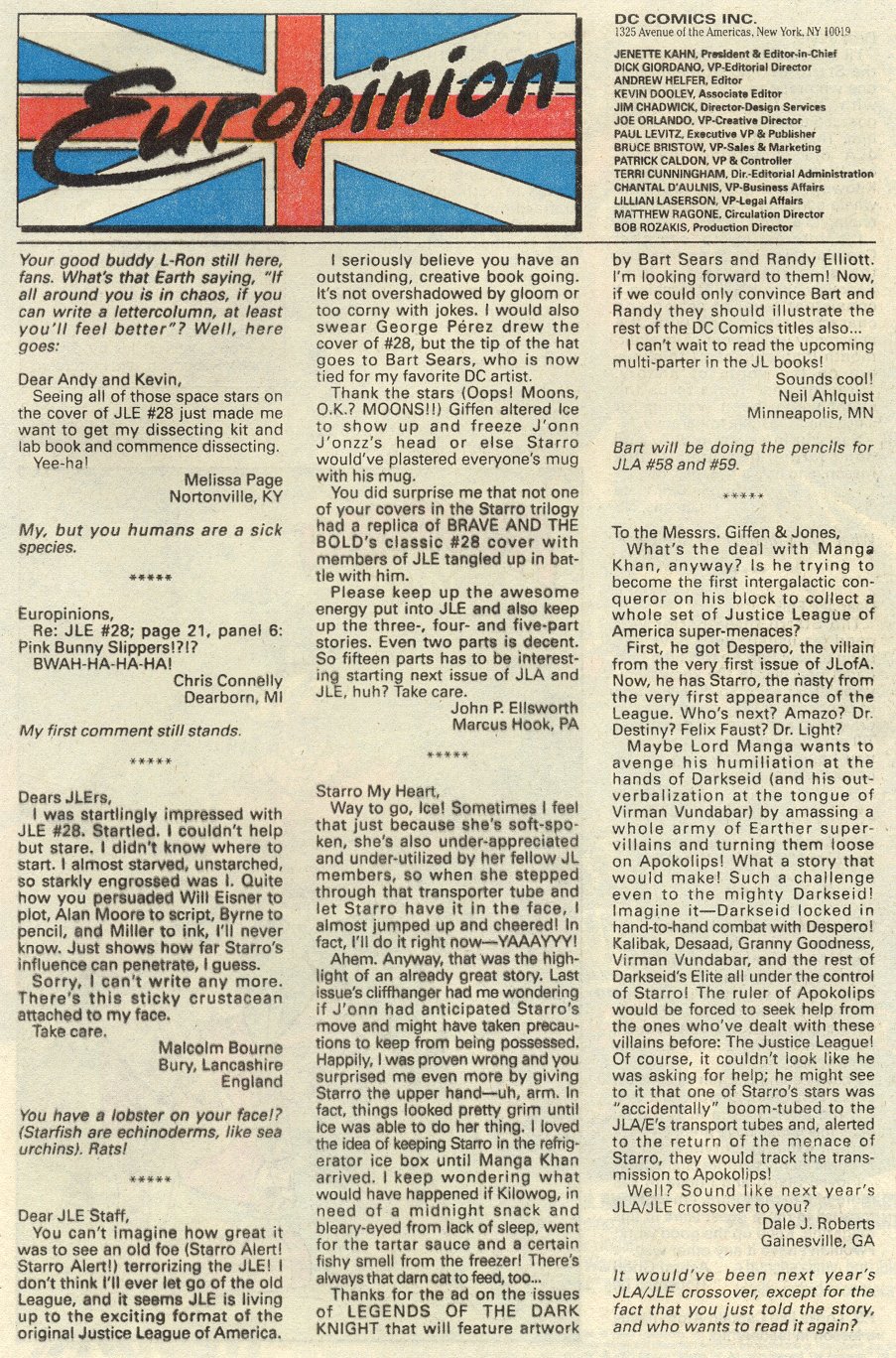 Read online Justice League Europe comic -  Issue #33 - 24