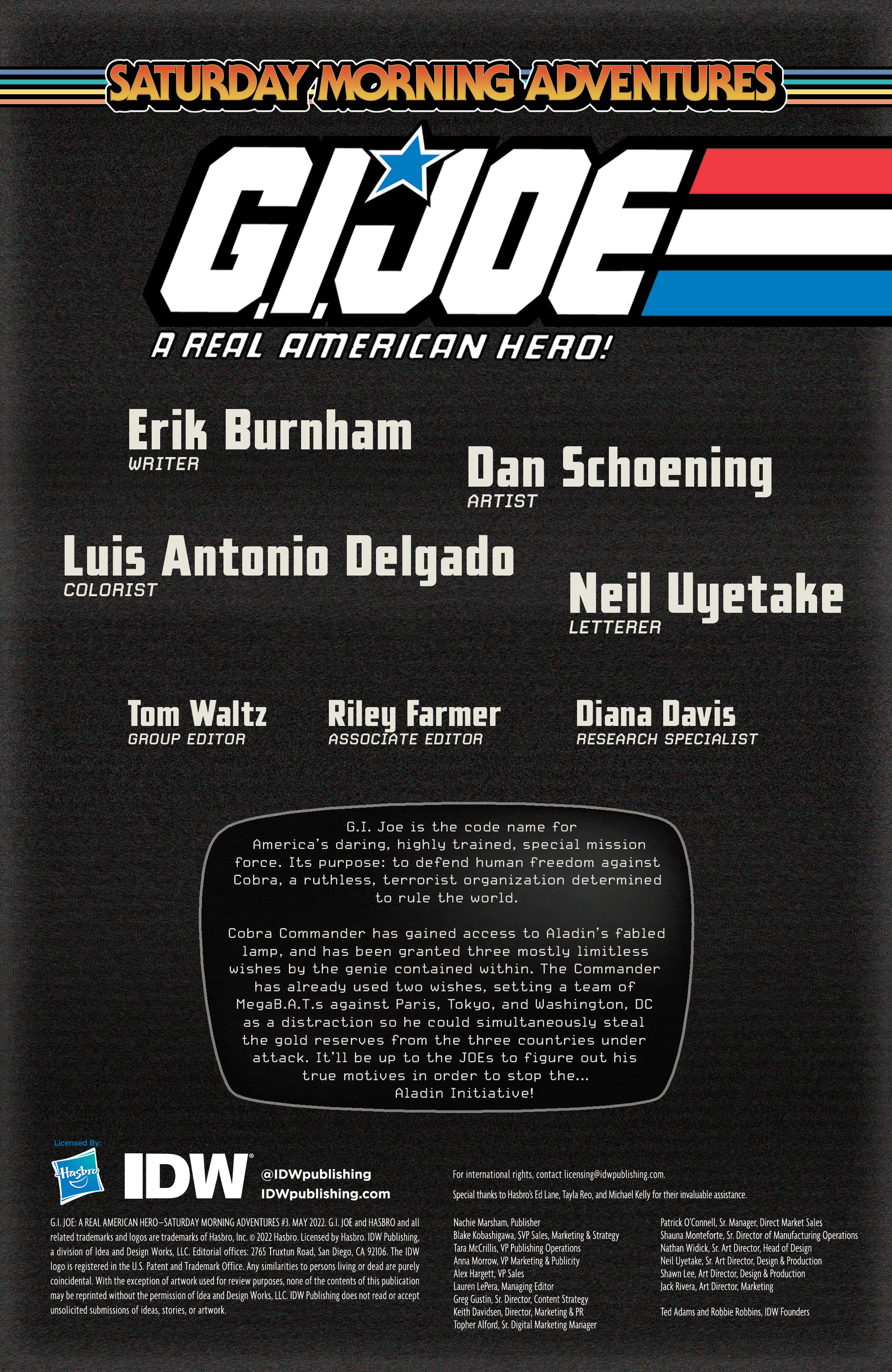 Read online G.I. Joe: Saturday Morning Adventures comic -  Issue #3 - 2