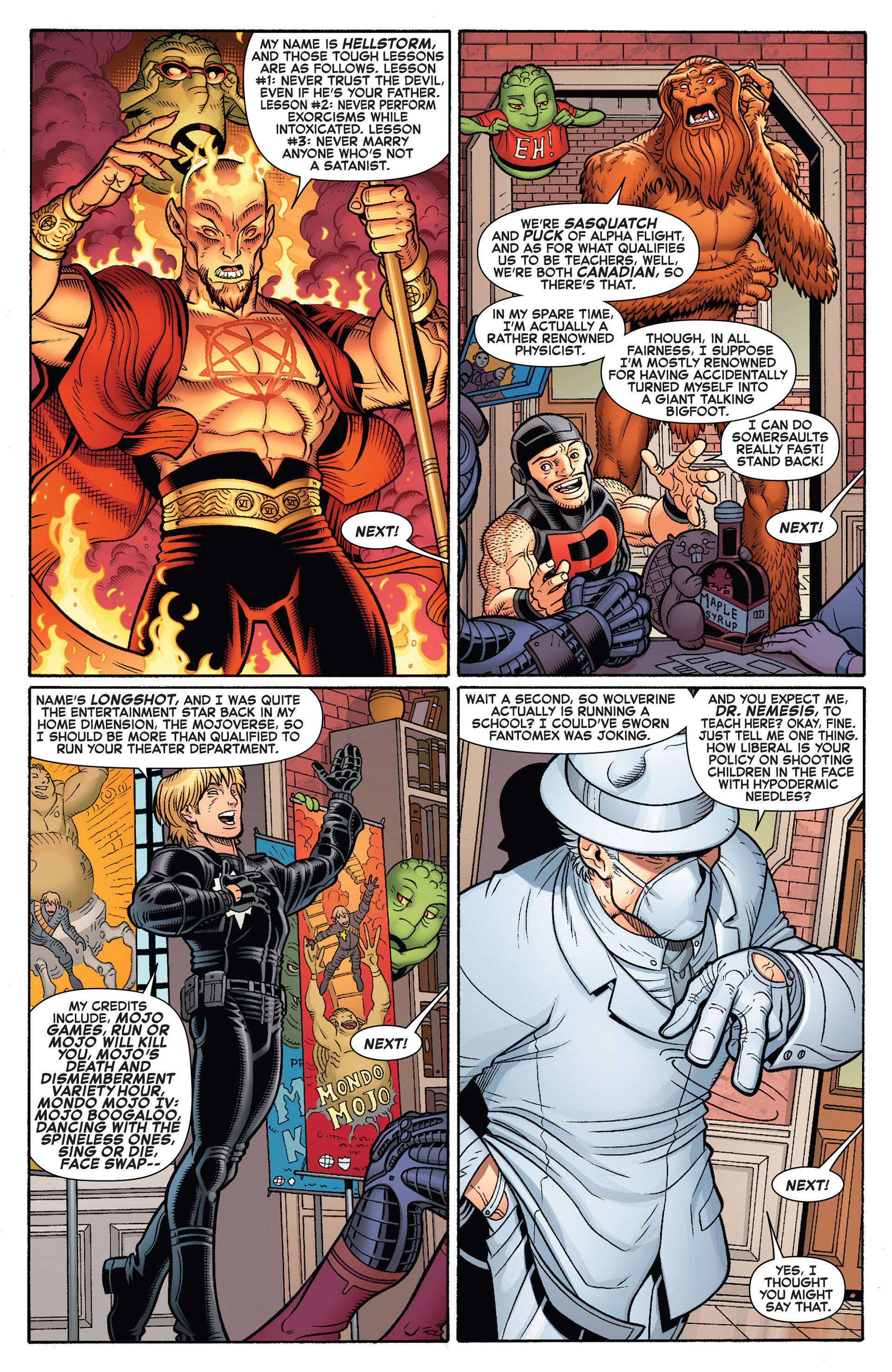 Read online Wolverine & The X-Men comic -  Issue #19 - 10