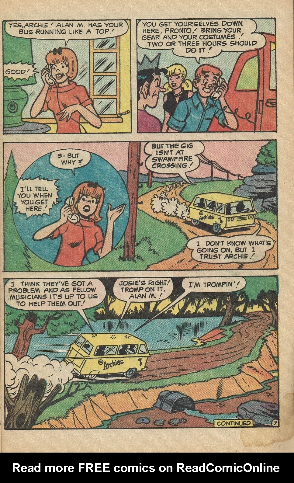 Read online Archie's TV Laugh-Out comic -  Issue #10 - 9