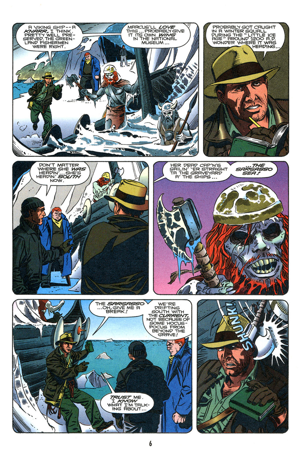 Read online Indiana Jones and the Sargasso Pirates comic -  Issue #1 - 8