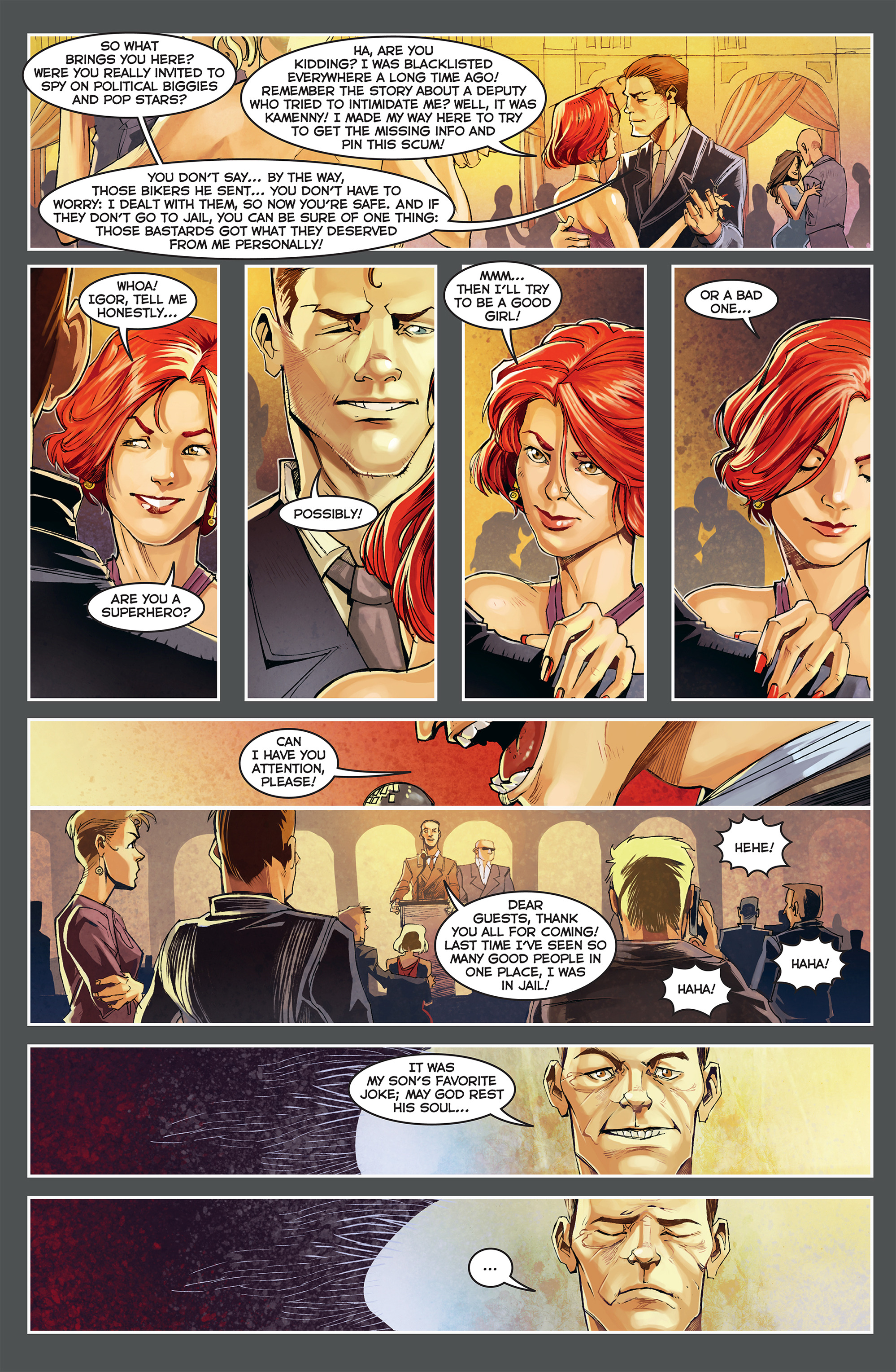 Read online Major Grom comic -  Issue #3 - 21