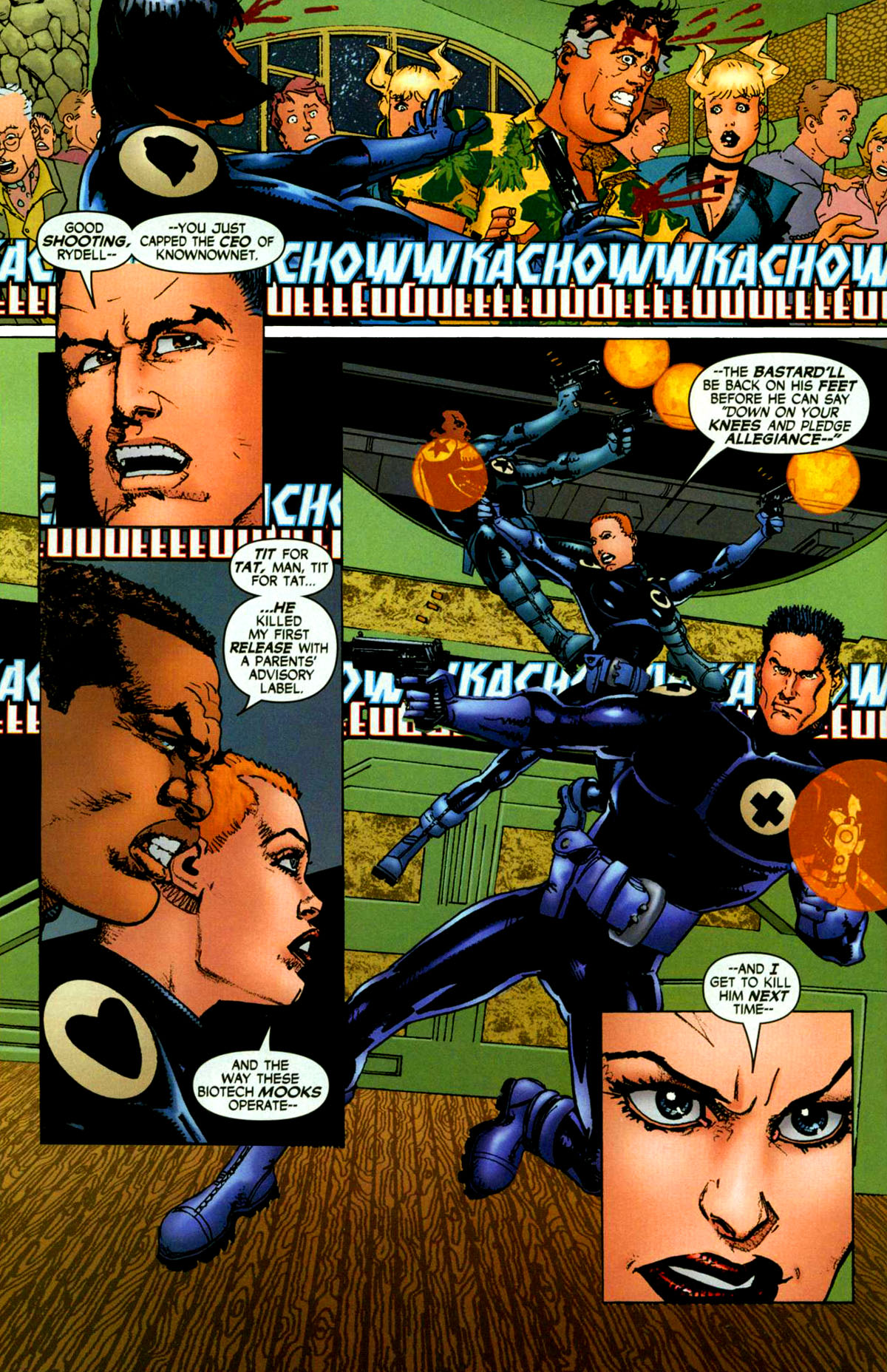 Read online Challengers of the Unknown (2004) comic -  Issue #6 - 16
