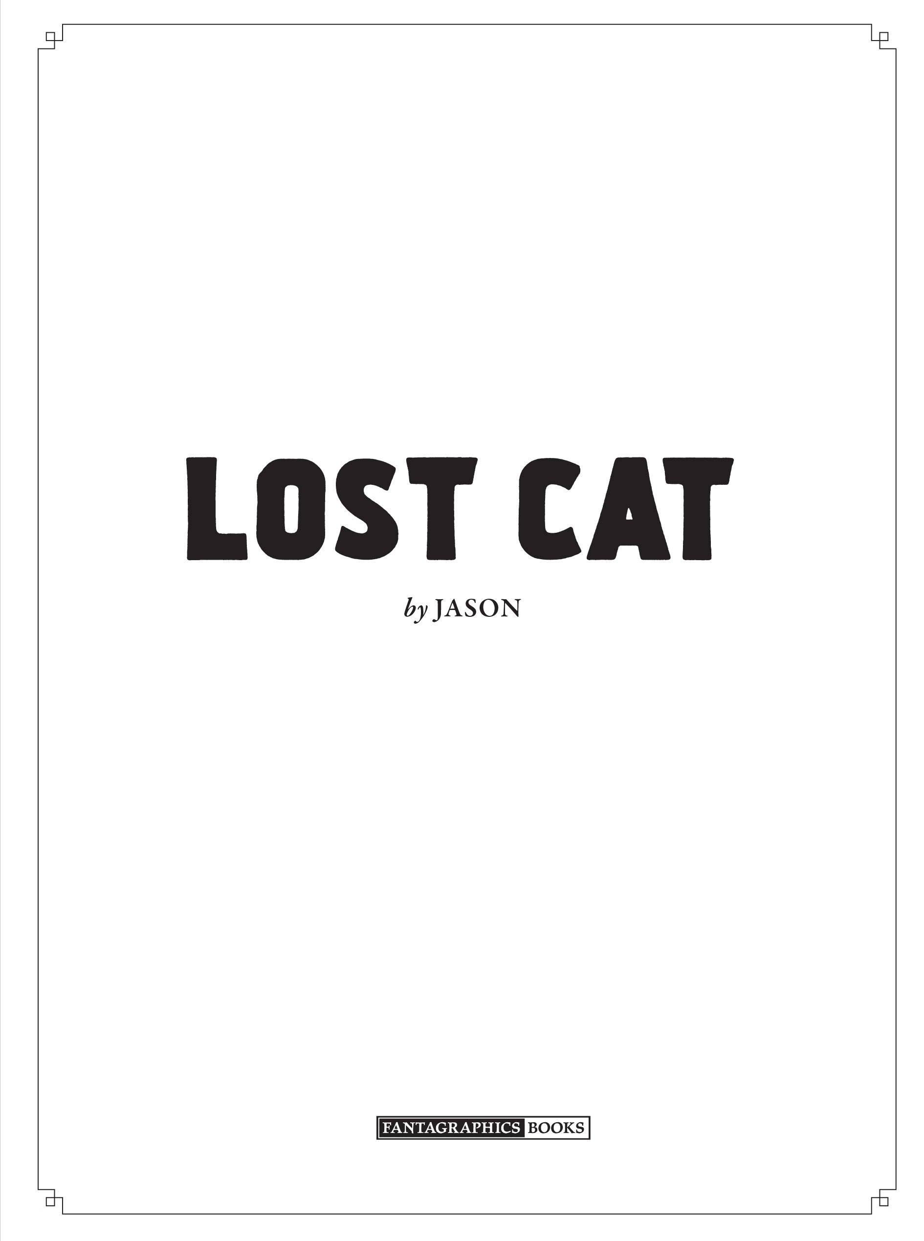 Read online Lost Cat comic -  Issue # TPB (Part 1) - 4