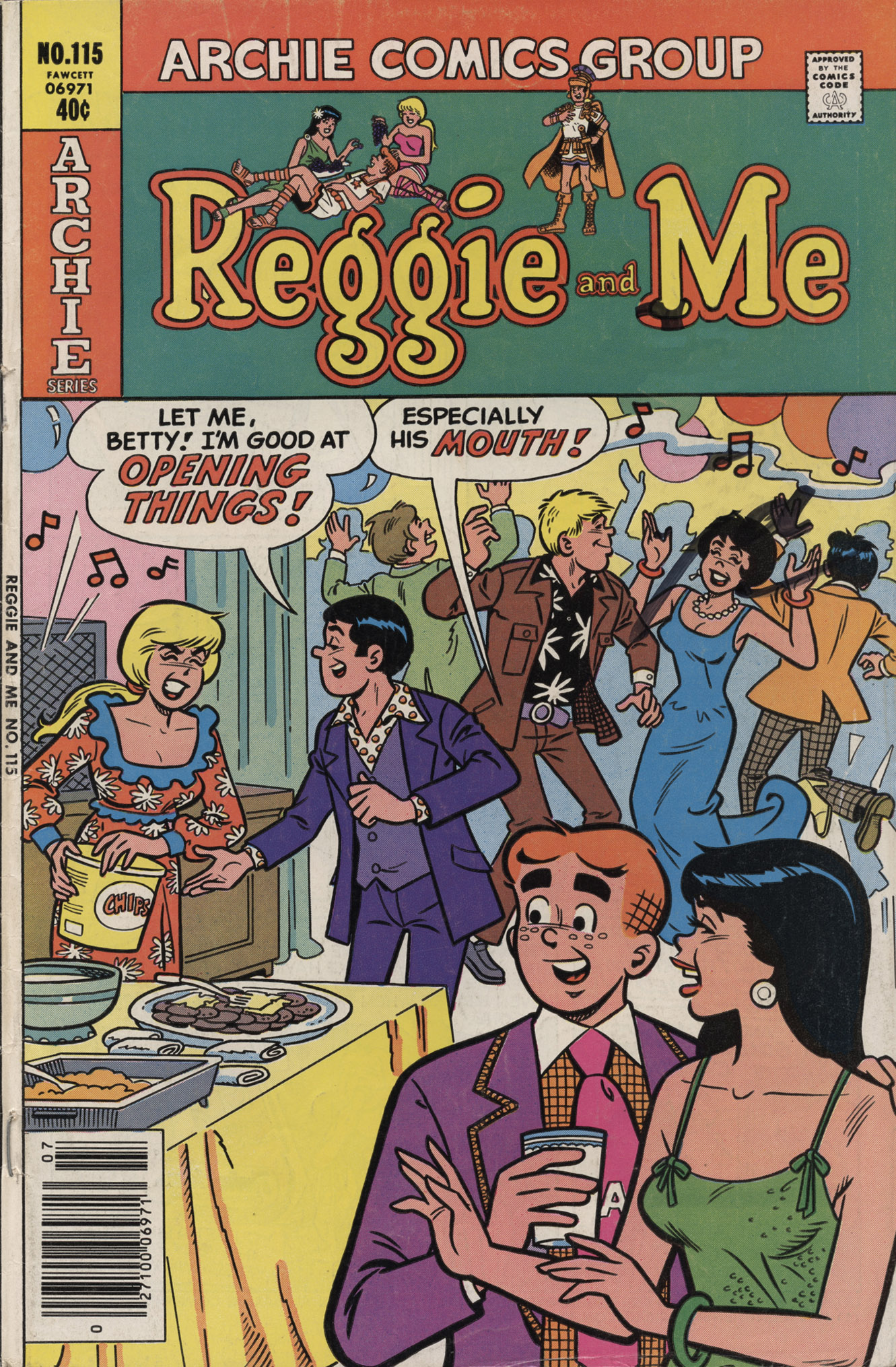 Read online Reggie and Me (1966) comic -  Issue #115 - 1