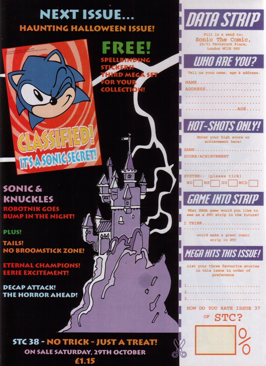 Read online Sonic the Comic comic -  Issue #37 - 31