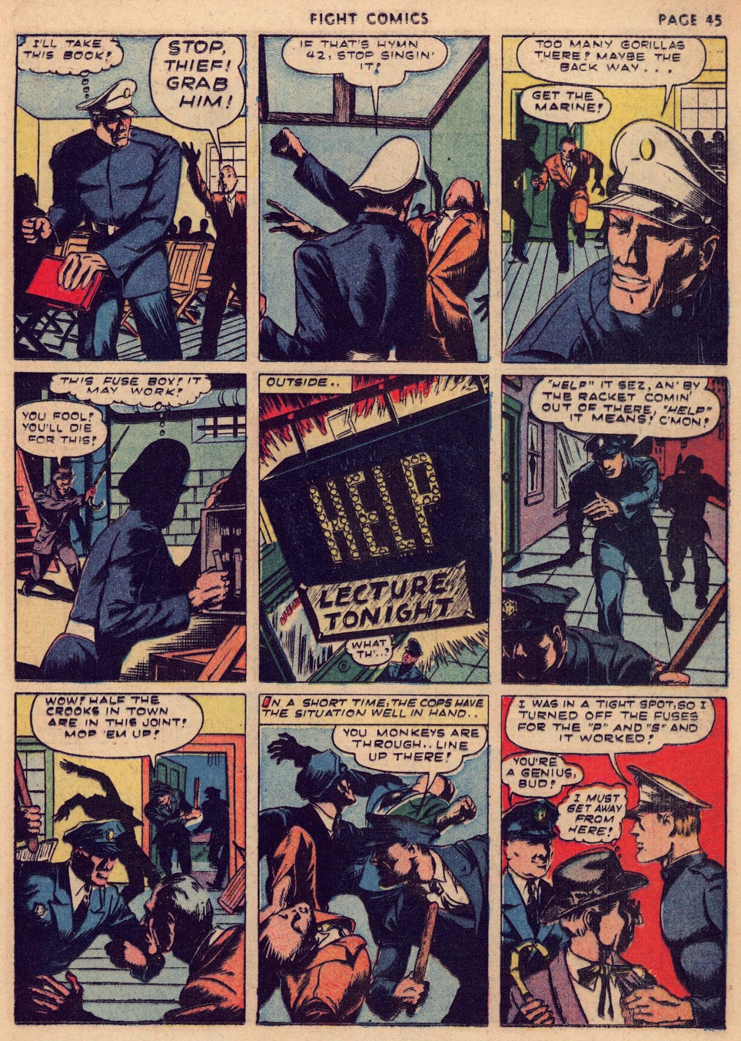 Read online Fight Comics comic -  Issue #24 - 47